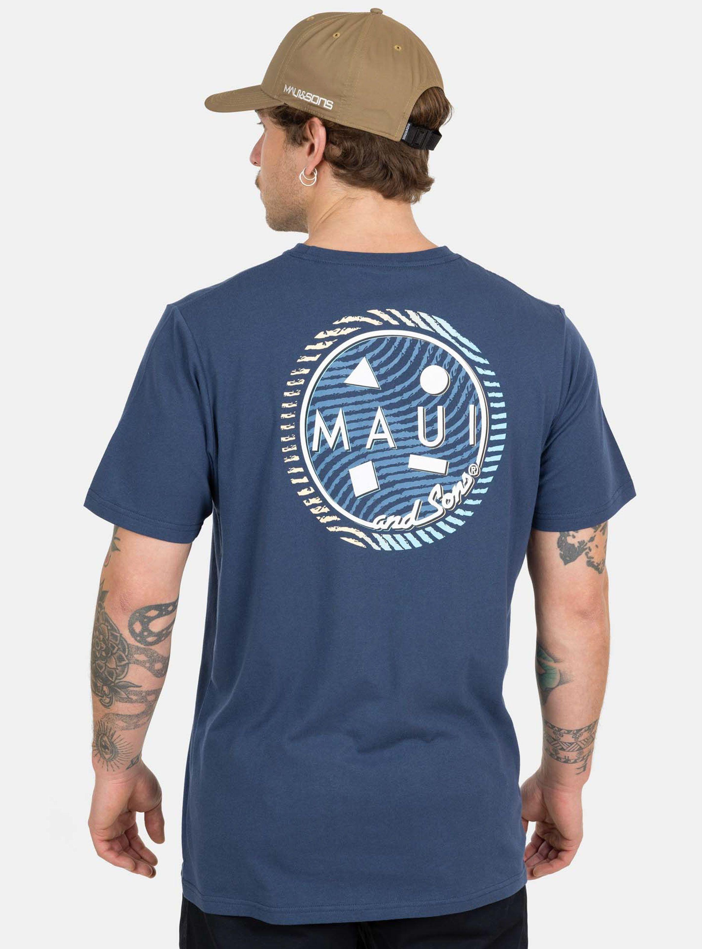 Polera Print Back Logo Beach-1