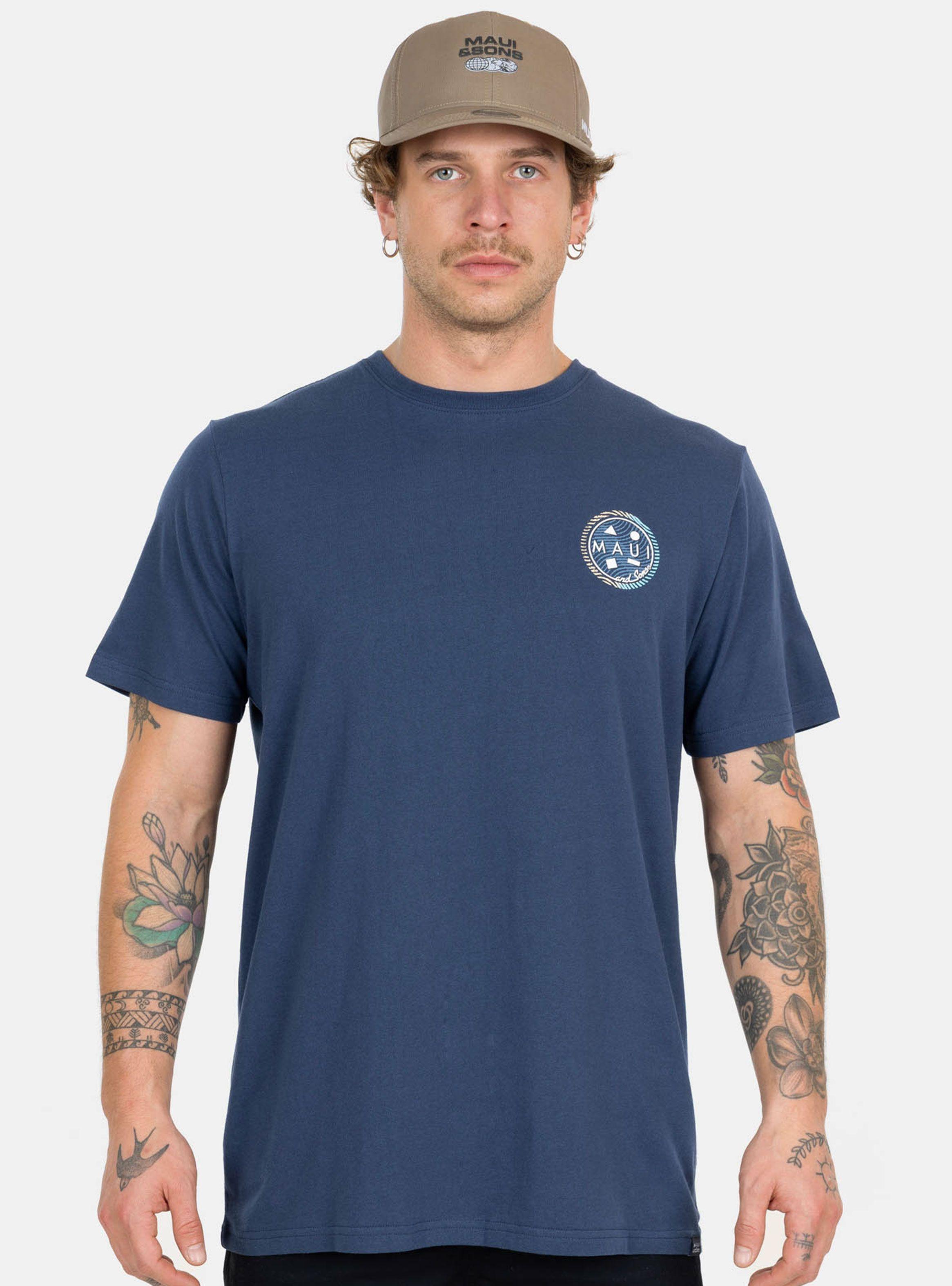 Polera Print Back Logo Beach-0