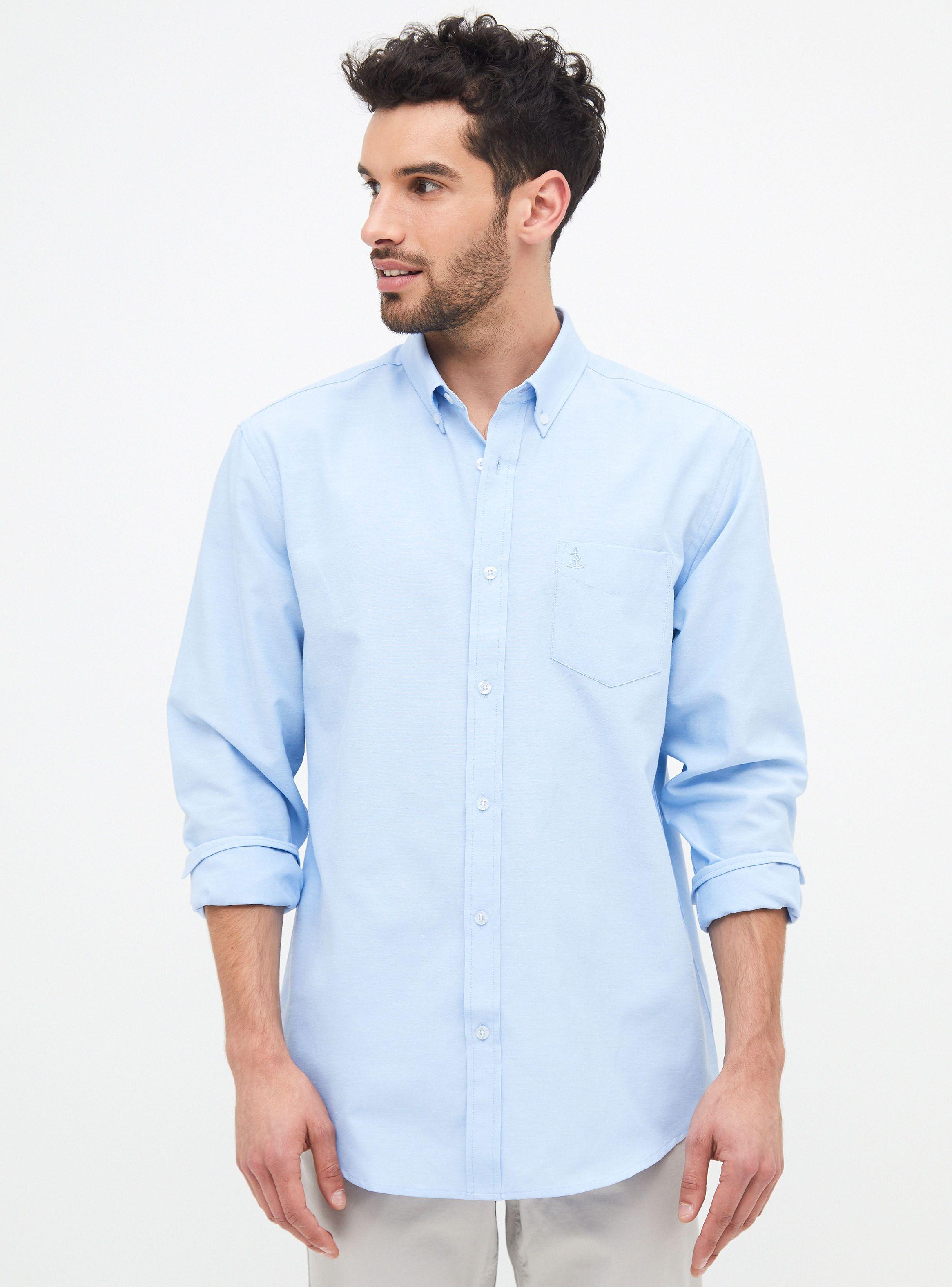 Camisa Manga Larga con Bolsillo-0
