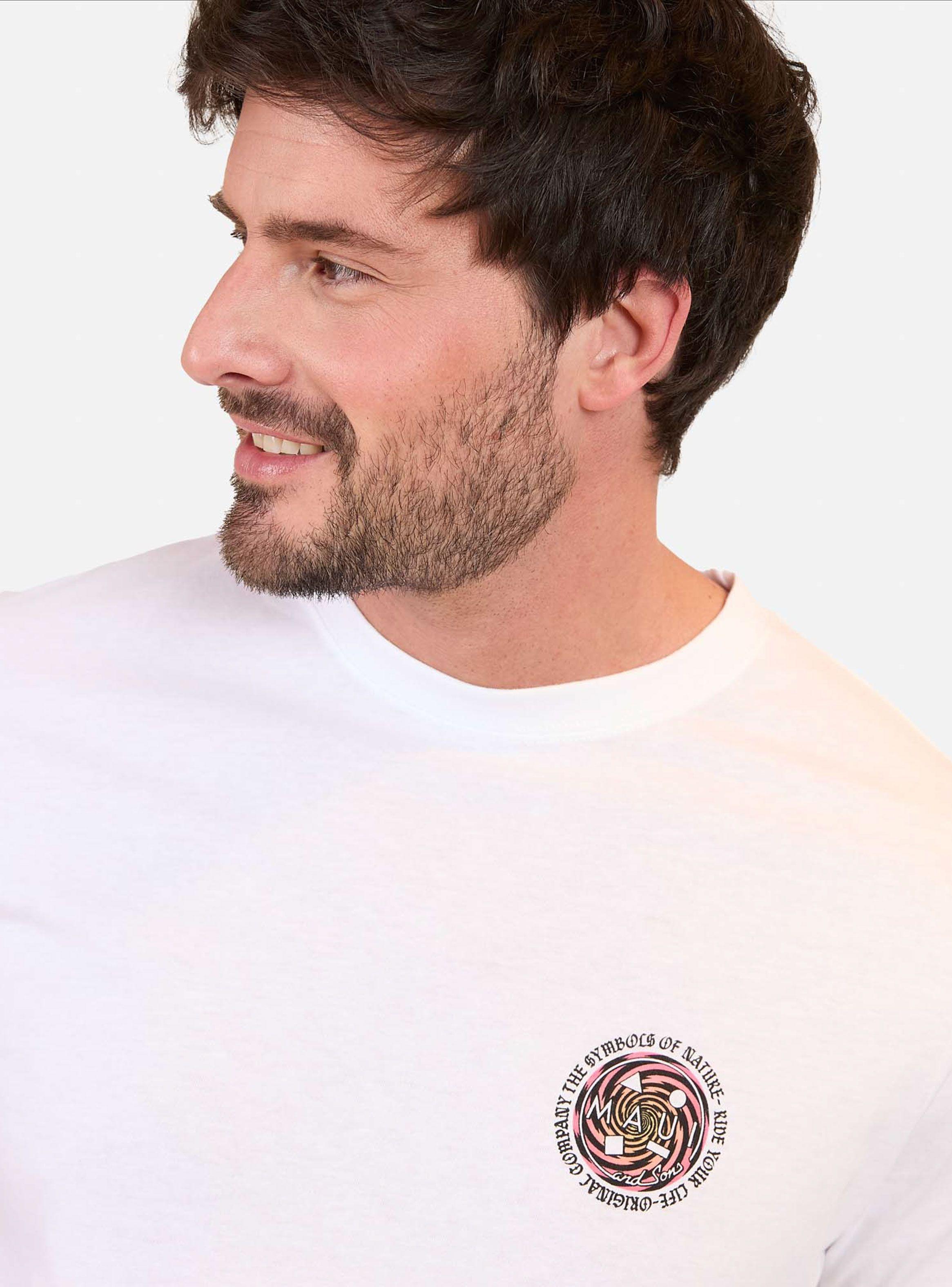Polera Print Back Logo Nature-2