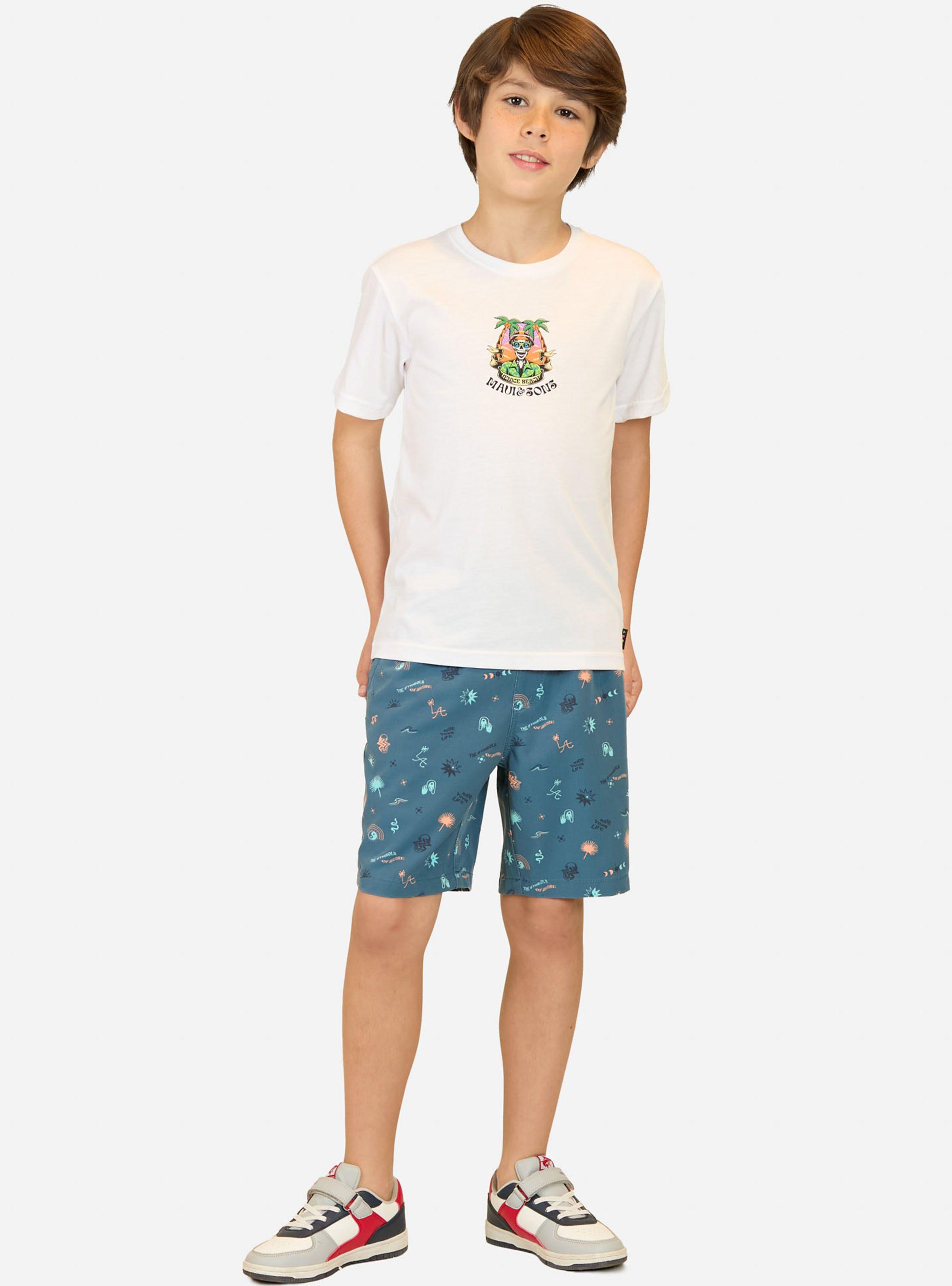 Polera Surfing Skull-3