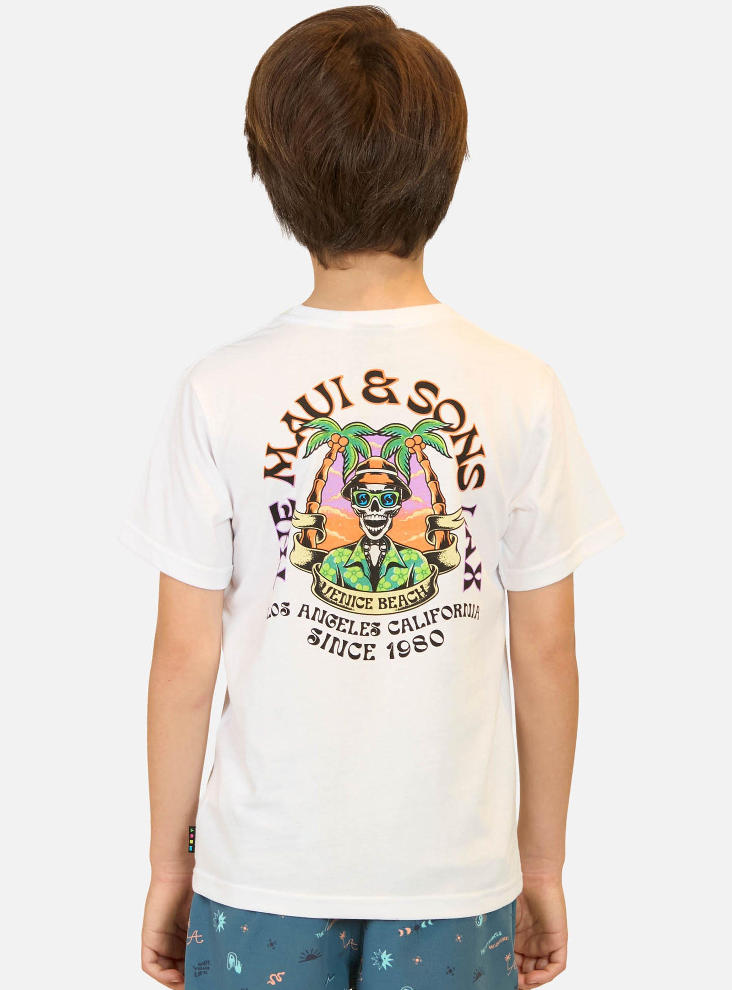 Polera Surfing Skull-1