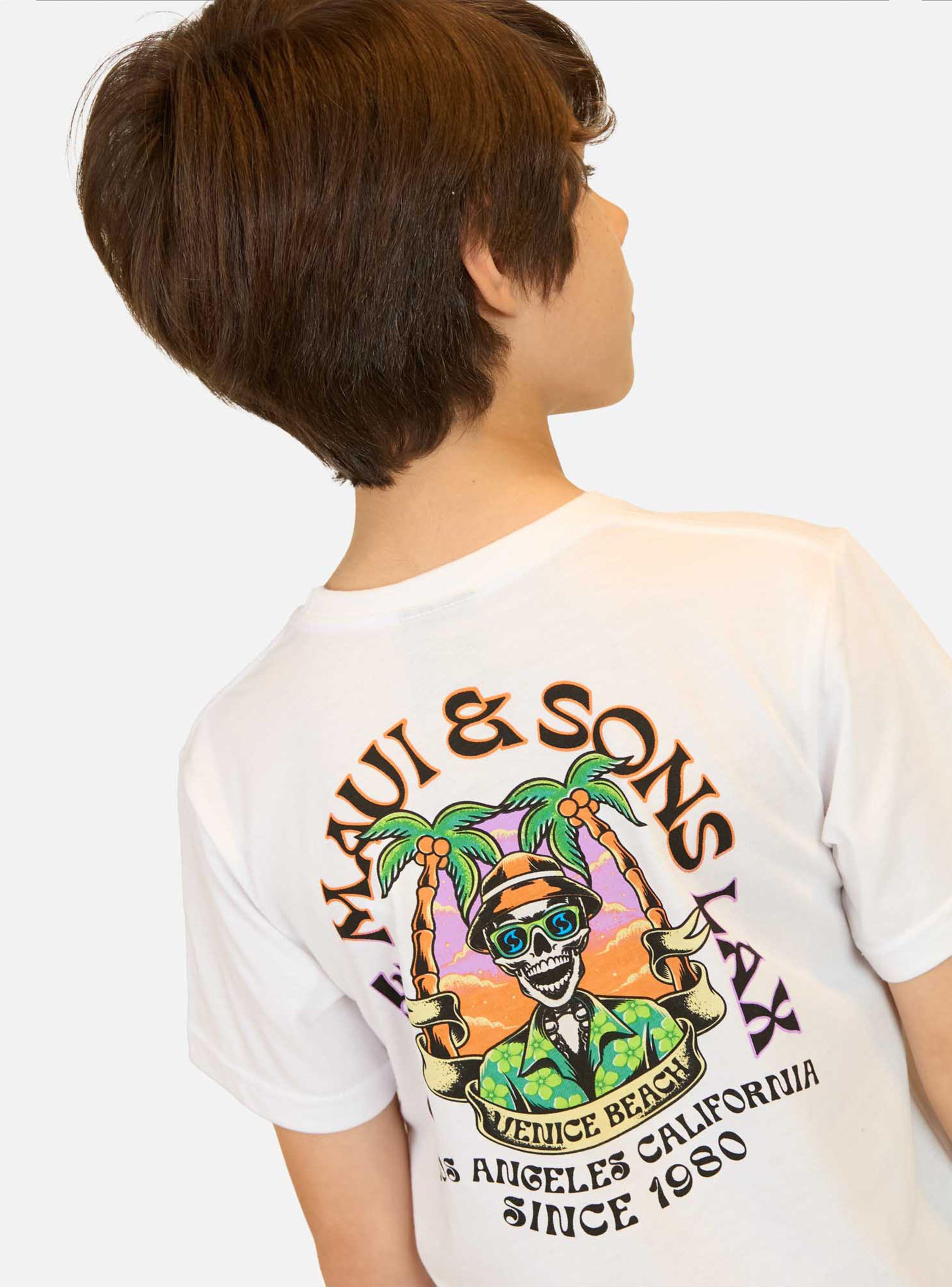 Polera Surfing Skull-2