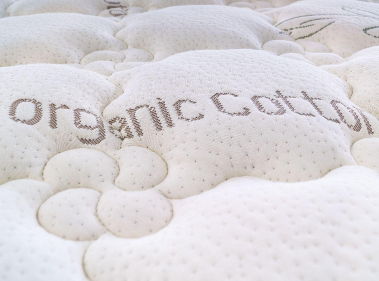 Cama Europea Cotton Organic 2 Plazas-1