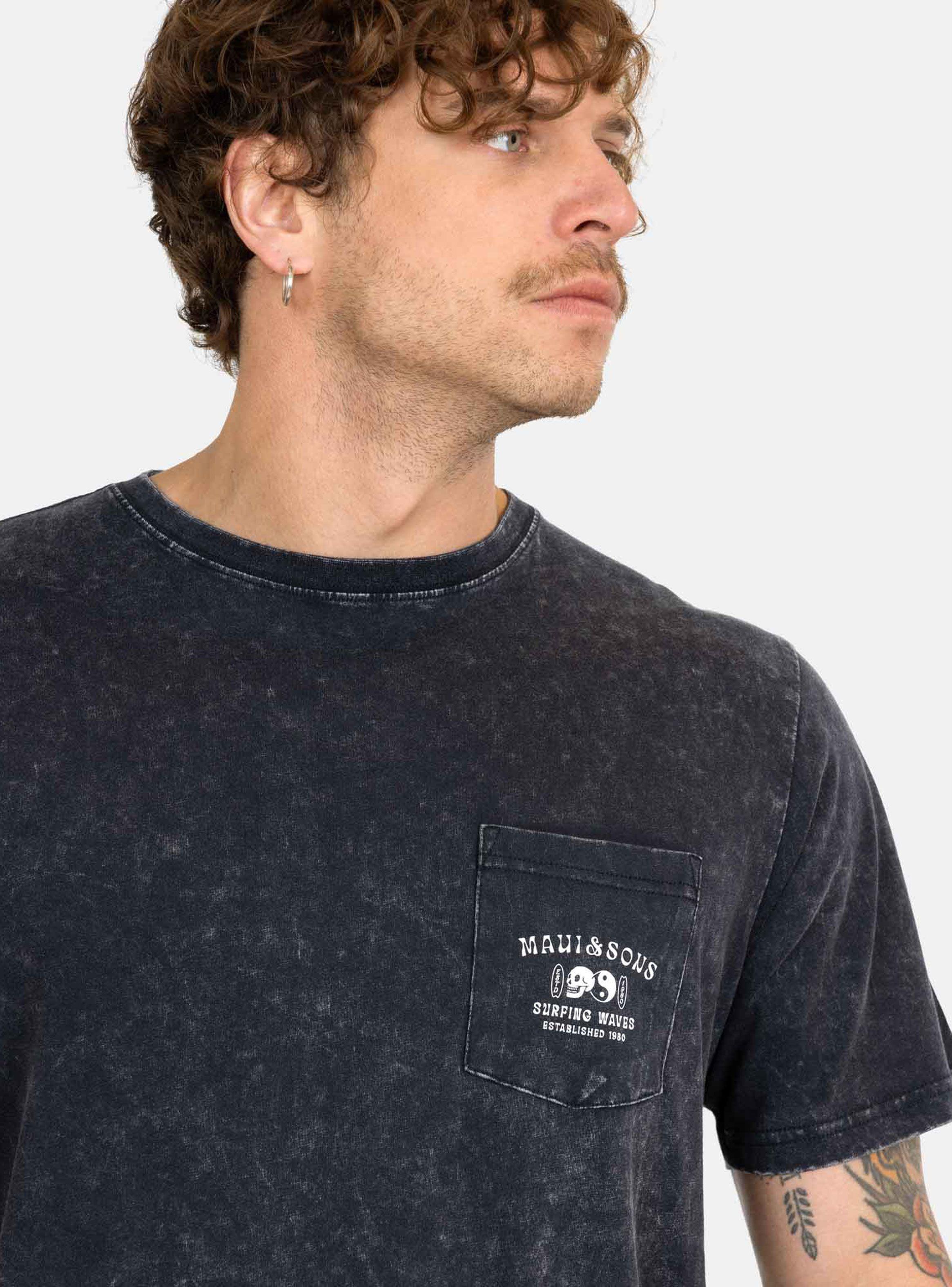 Polera Lavada Bolsillo-2