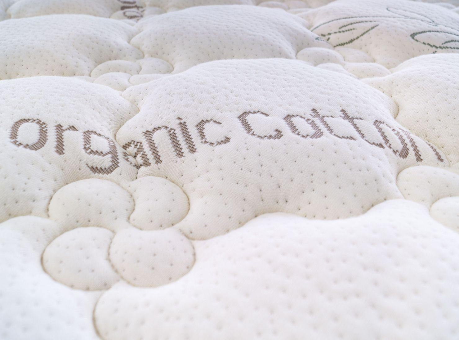 Cama Europea Cotton Organic 2 Plazas + Set Muebles Aragón-1