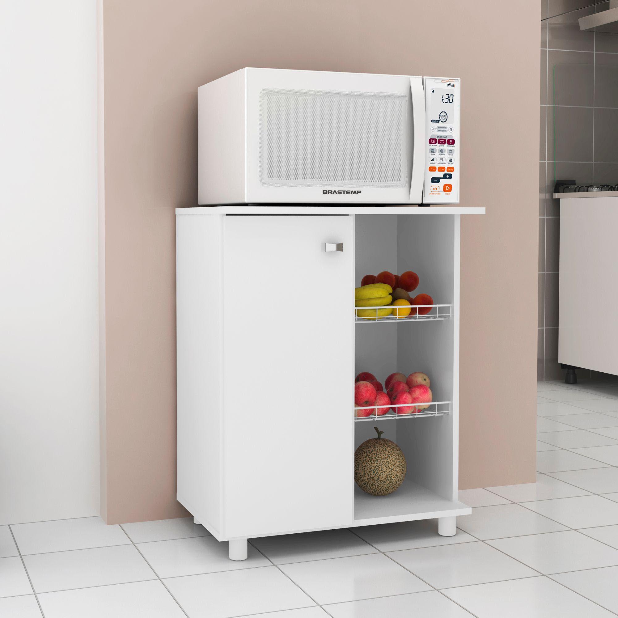 Mueble Organizador Cocina 1 Puerta 3 Niveles-3