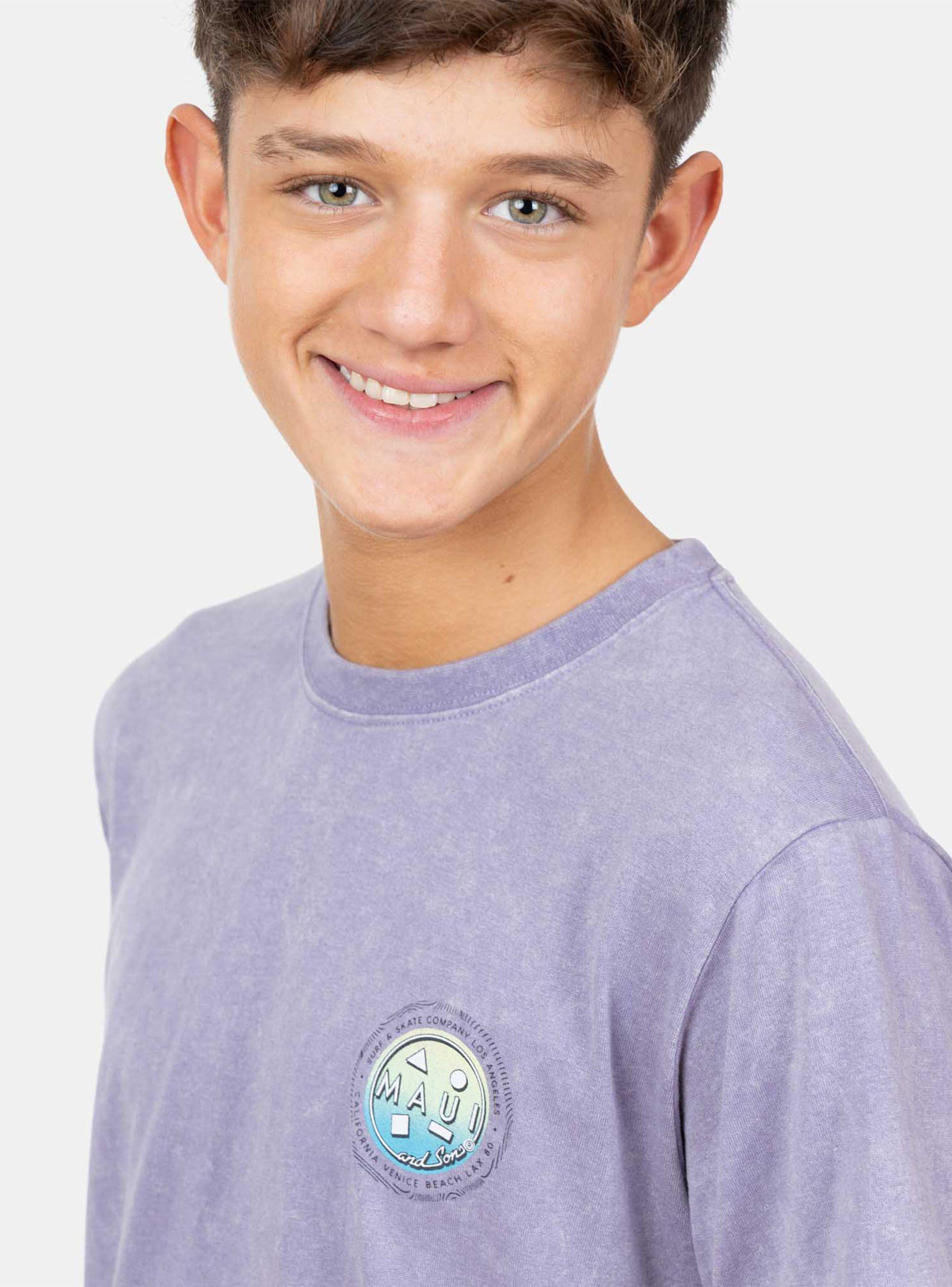 Polera Beach Sunrise Manga Corta-2