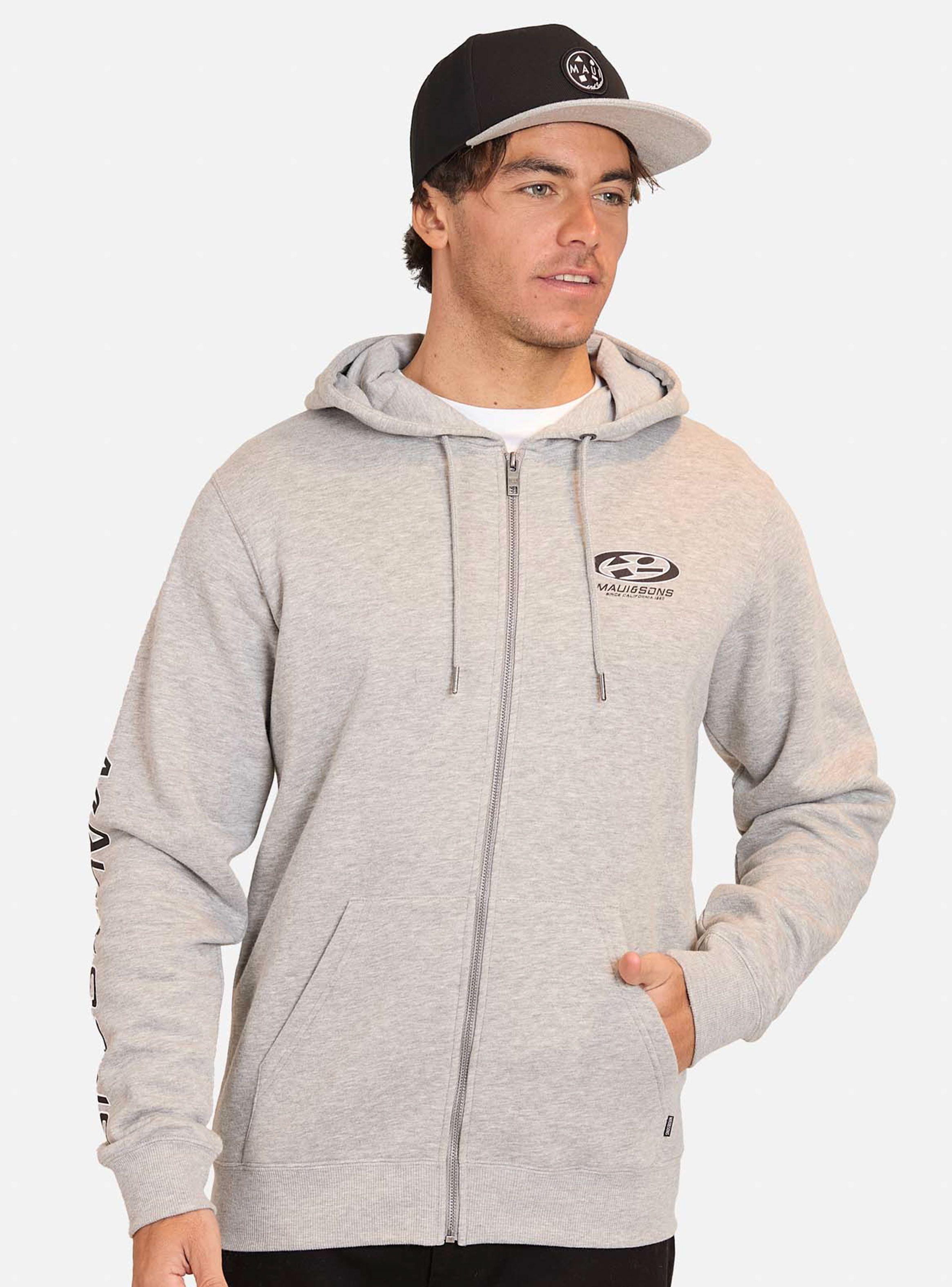 Polerón Print Back Capucha Logo Geo-0