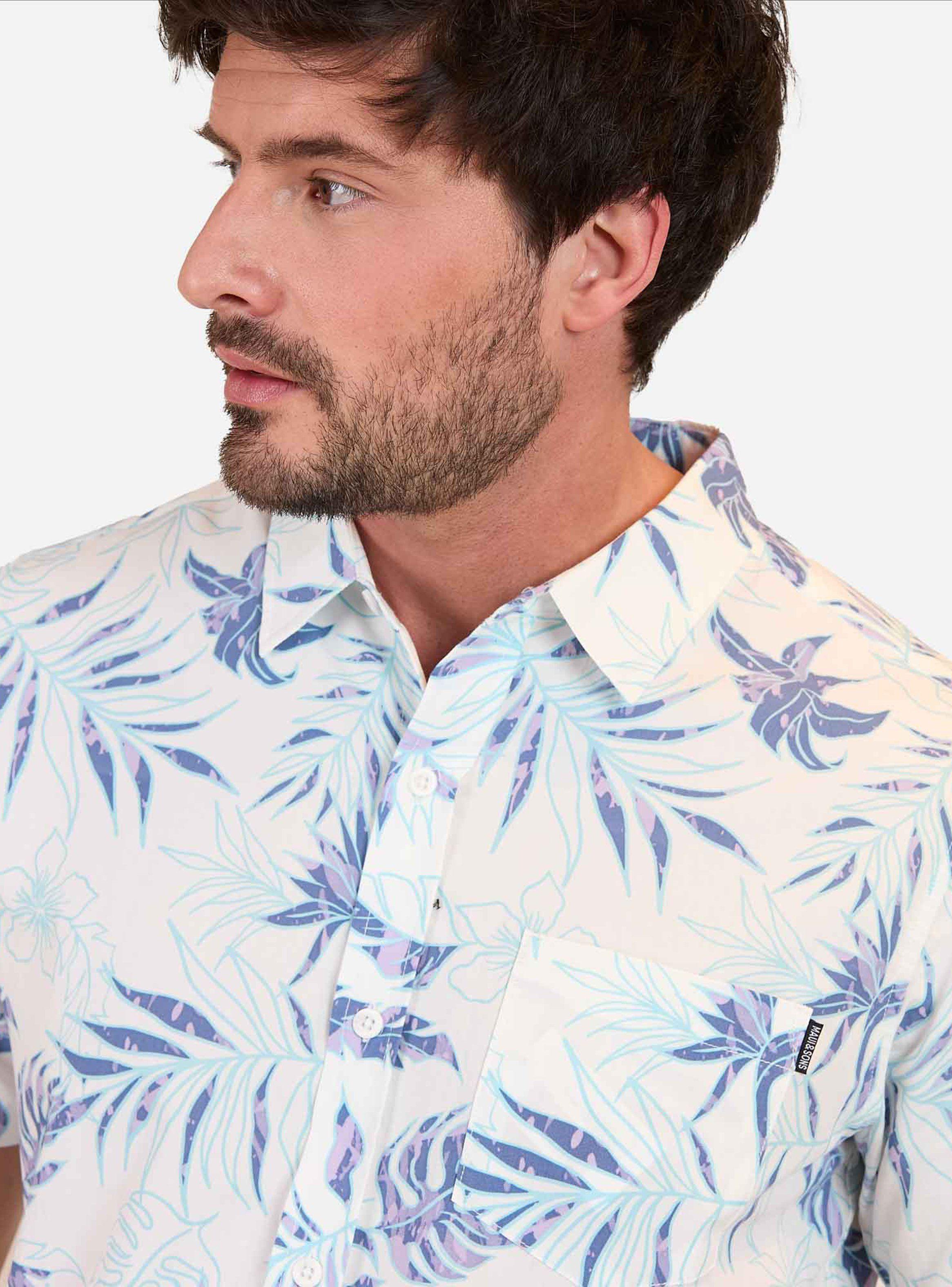 Camisa Casual Print Full Palm-2