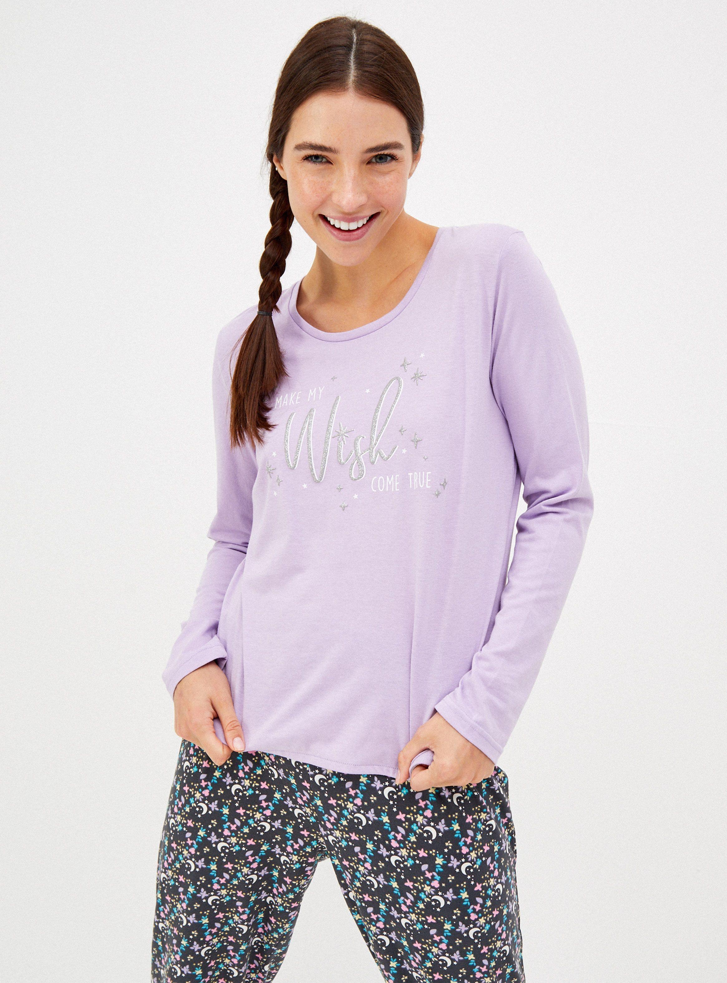 Polera Pijama Mix & Match Estampada-0