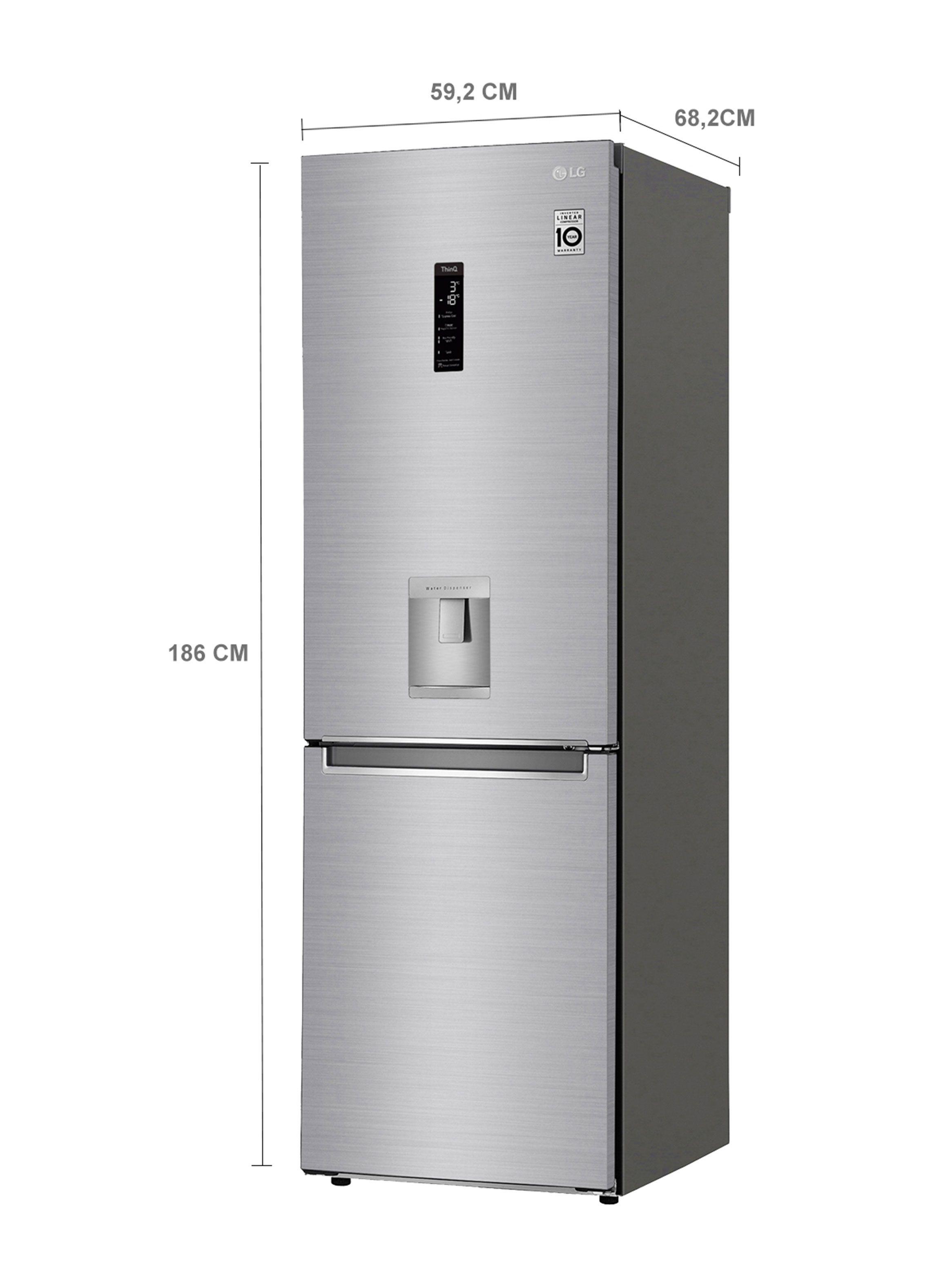 Refrigerador Bottom Freezer No Frost 336 Litros GB37SPP Linear Cooling-1