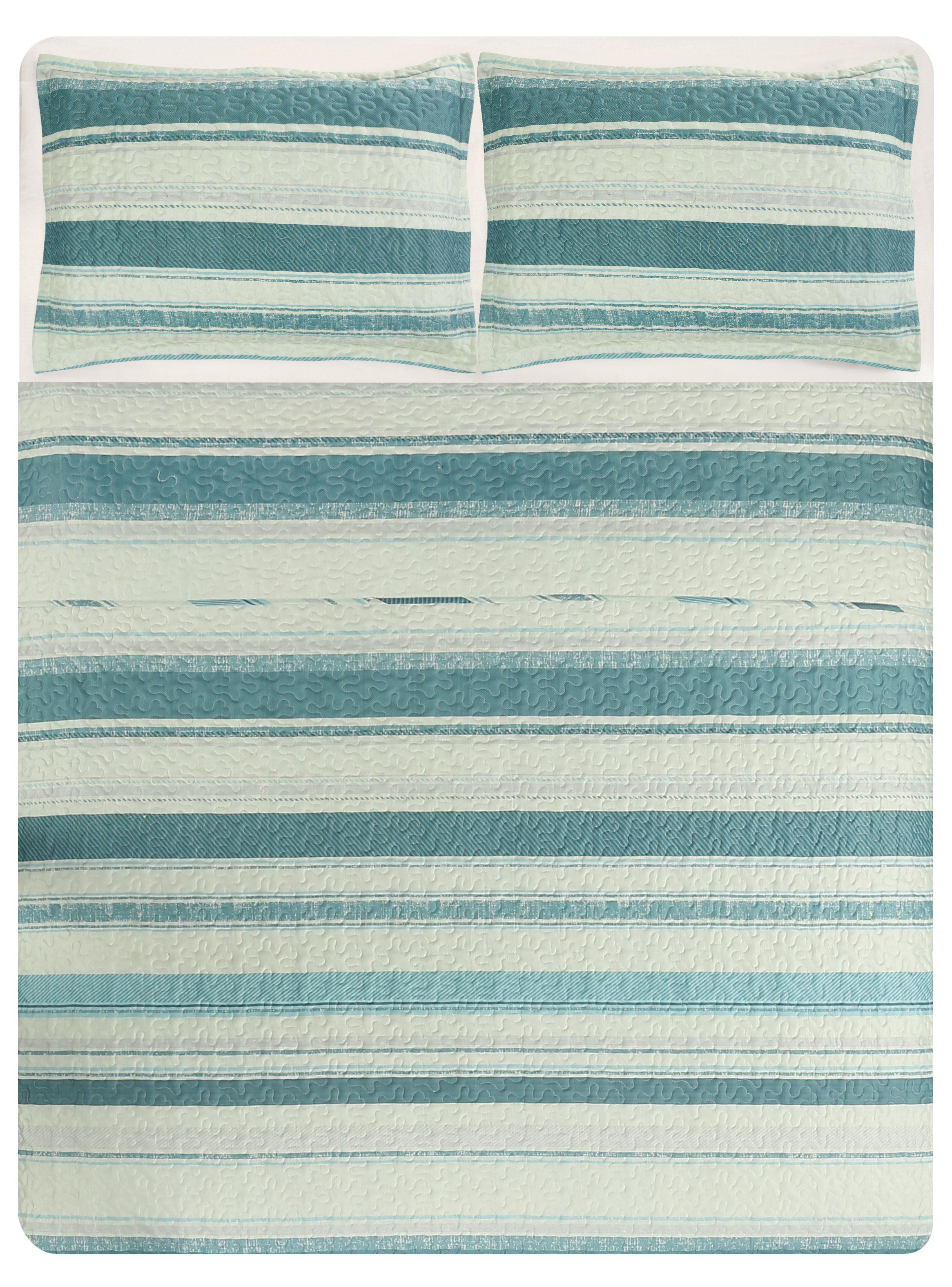 Quilt 2 Plazas Franjas-3