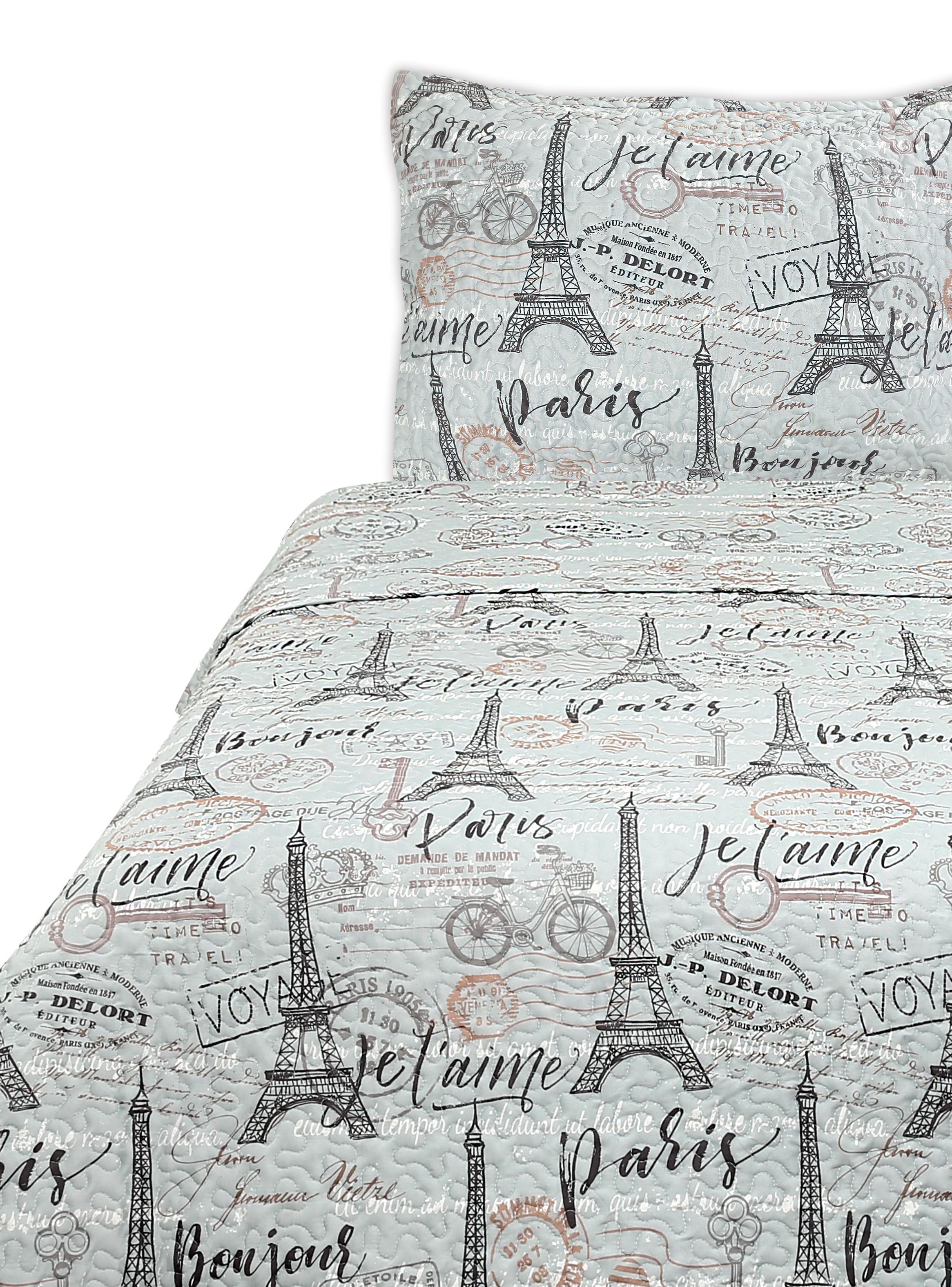 Quilt 1.5 Plazas Paris-0