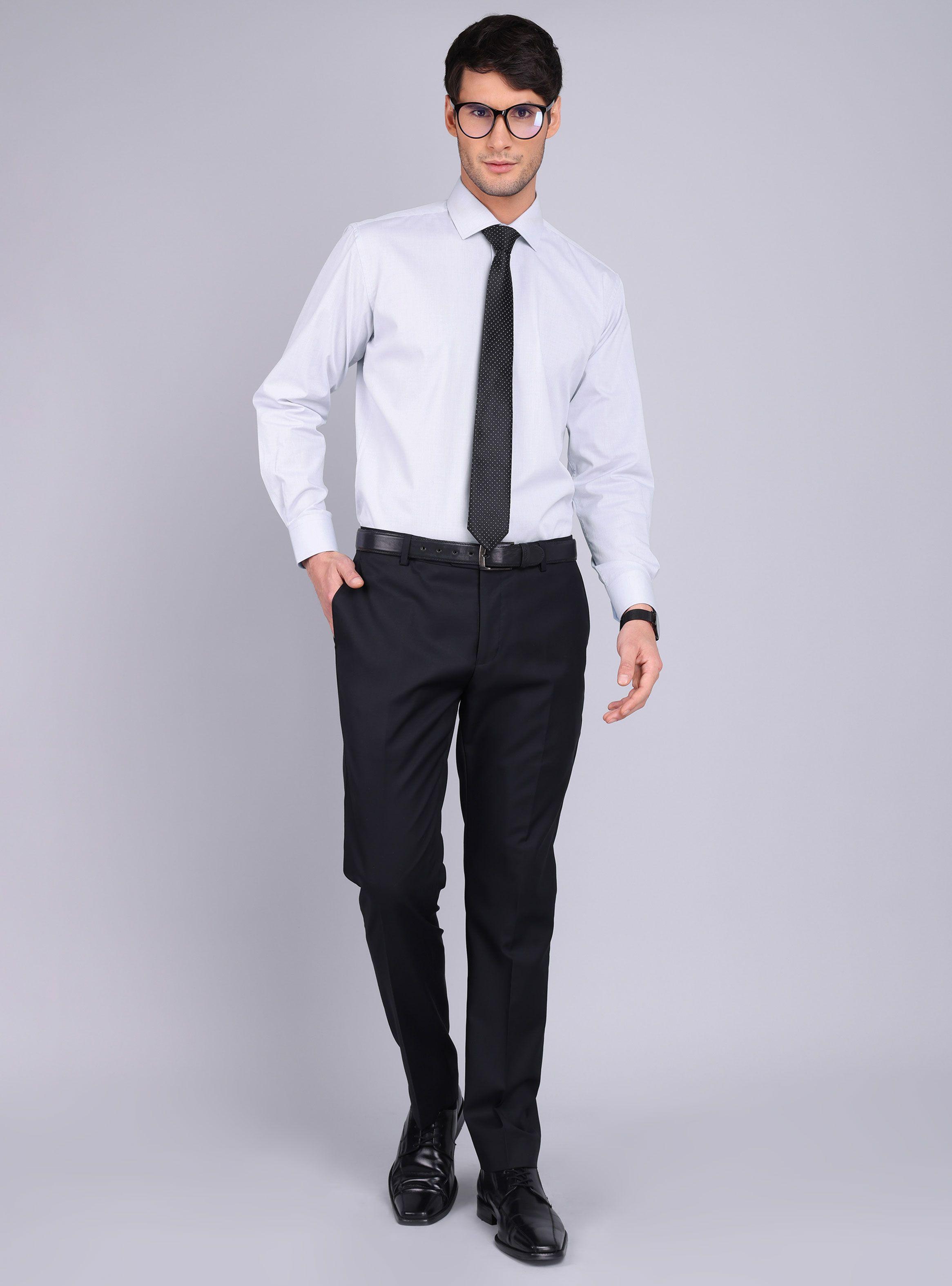 Camisa Manga Larga Regular Fit Texturada-4