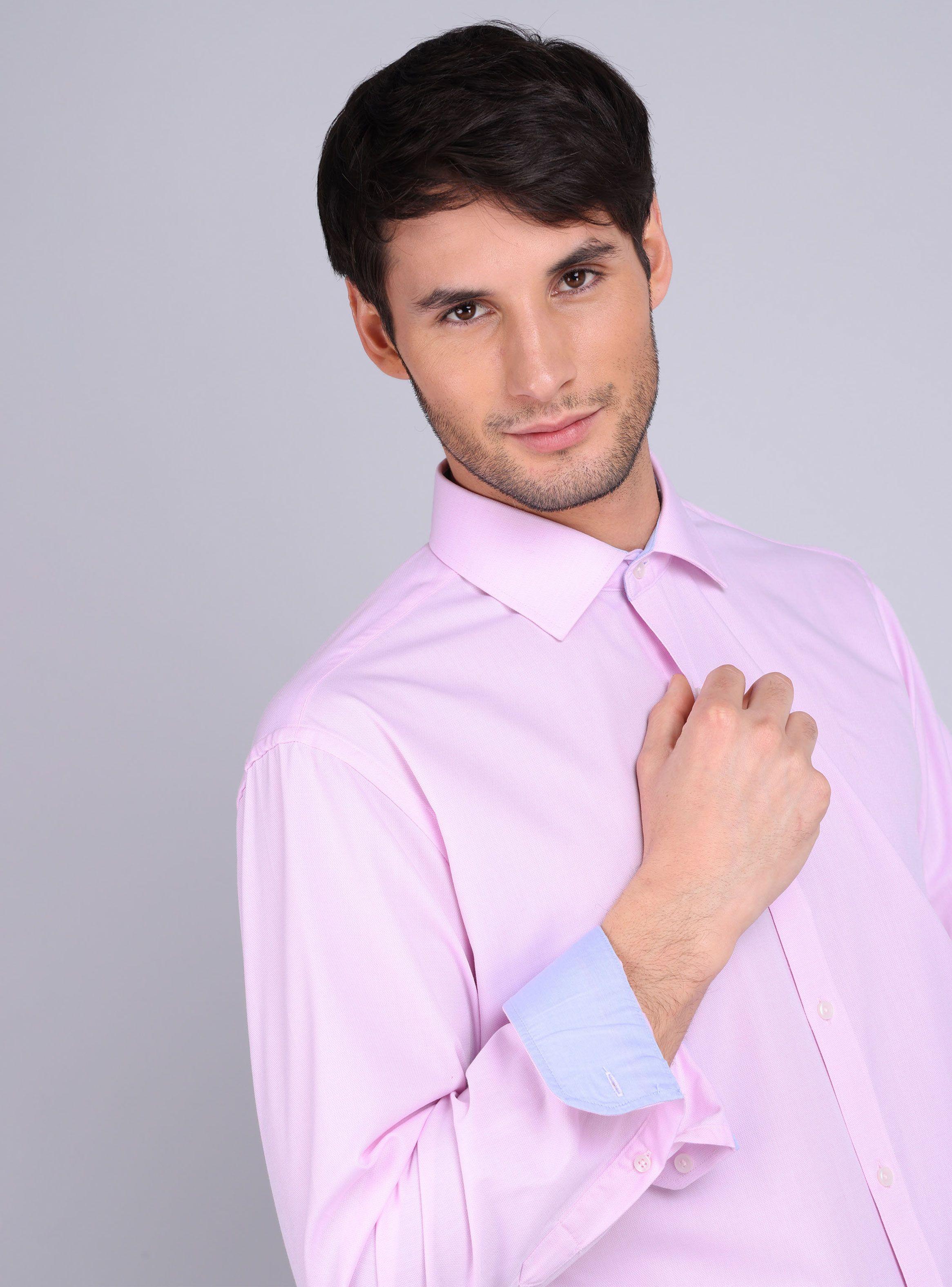 Camisa Texturada Manga Larga Regular-2