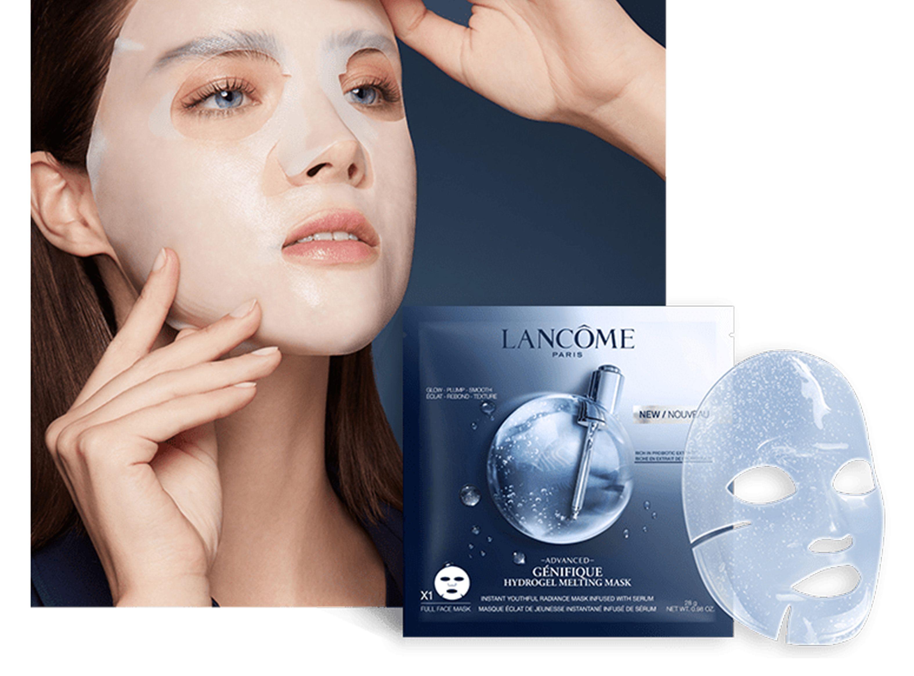 Mascarilla Lancôme Facial Advanced Génifique 4 Unidades-3