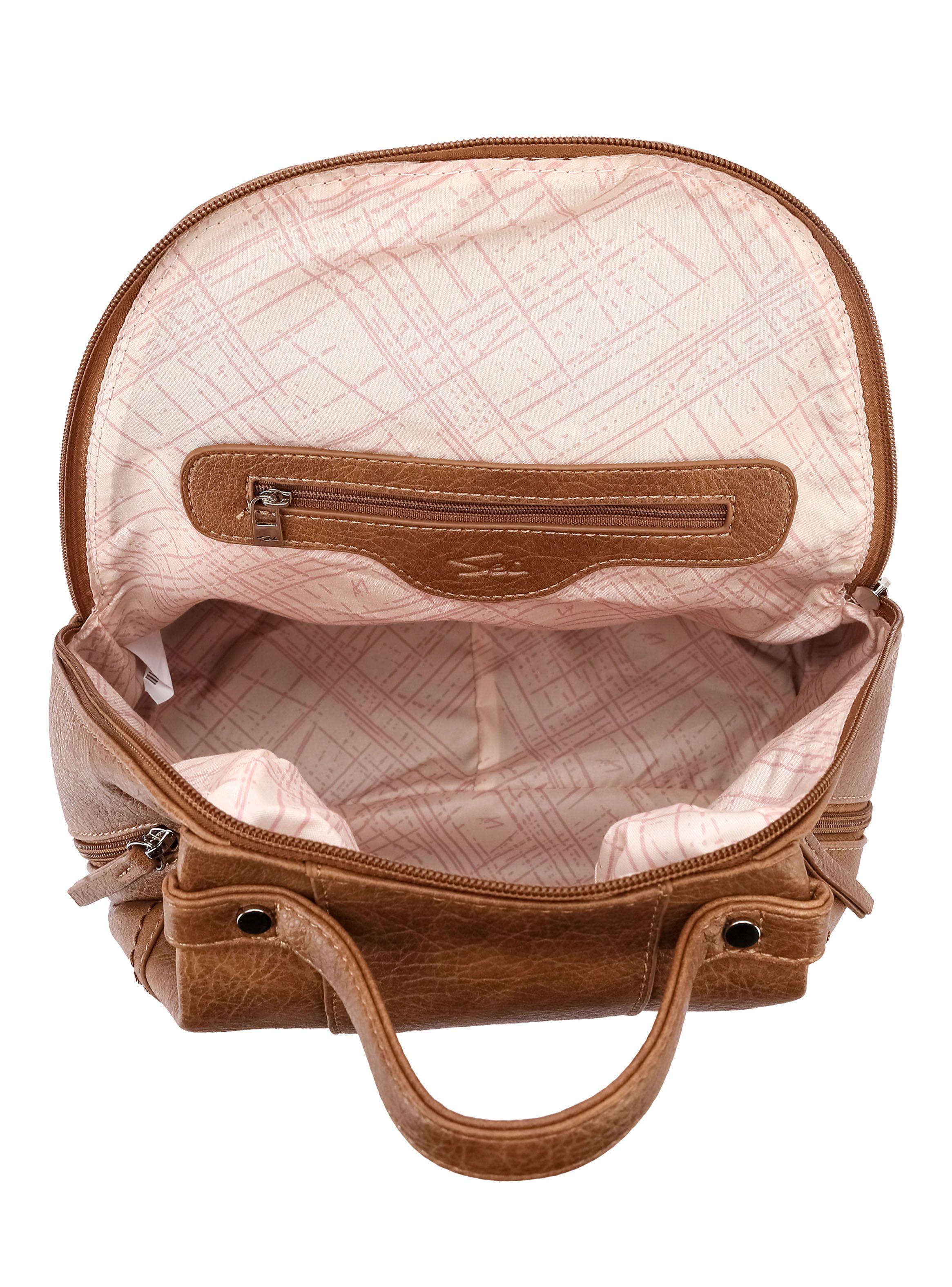 Mochila Gabrielle Café-3