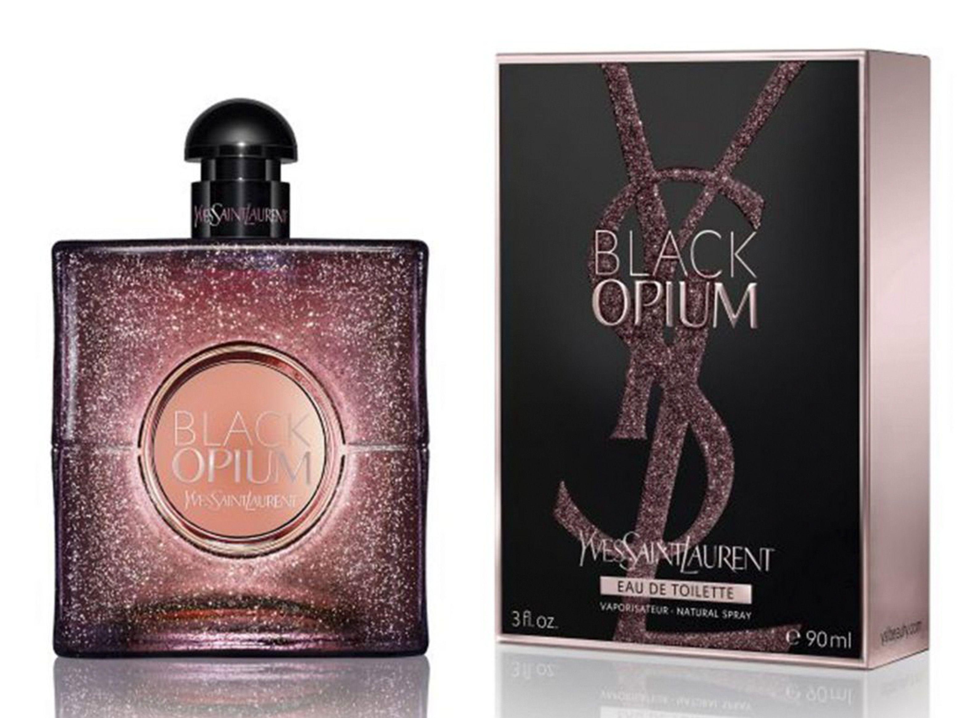 Perfume Yves Saint Laurent Black Opium New Glowing Mujer EDT 90 ml-1