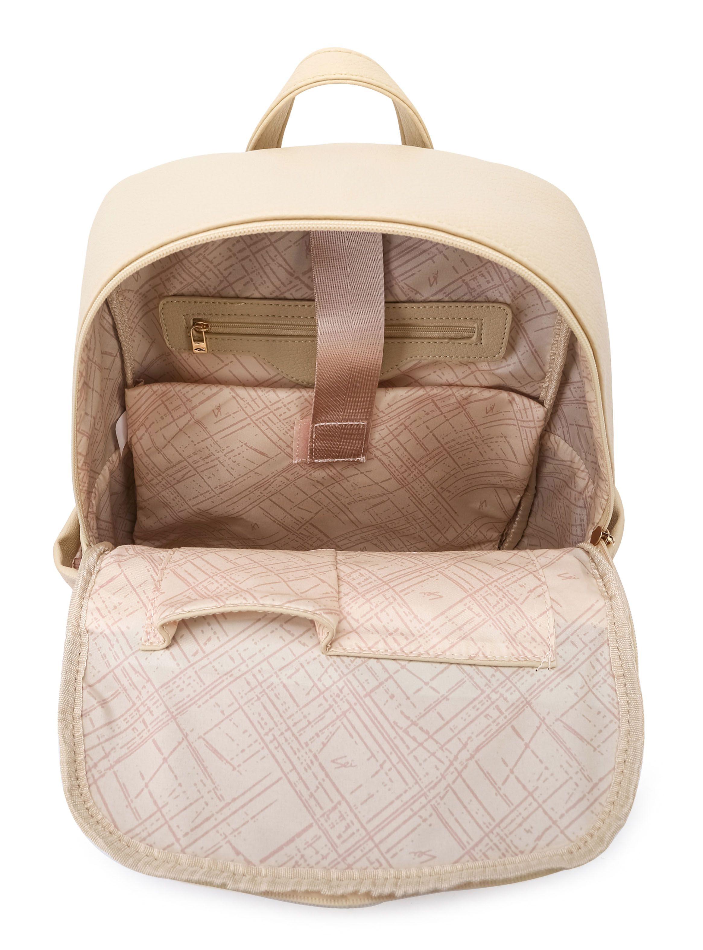Mochila Natalie Beige-3