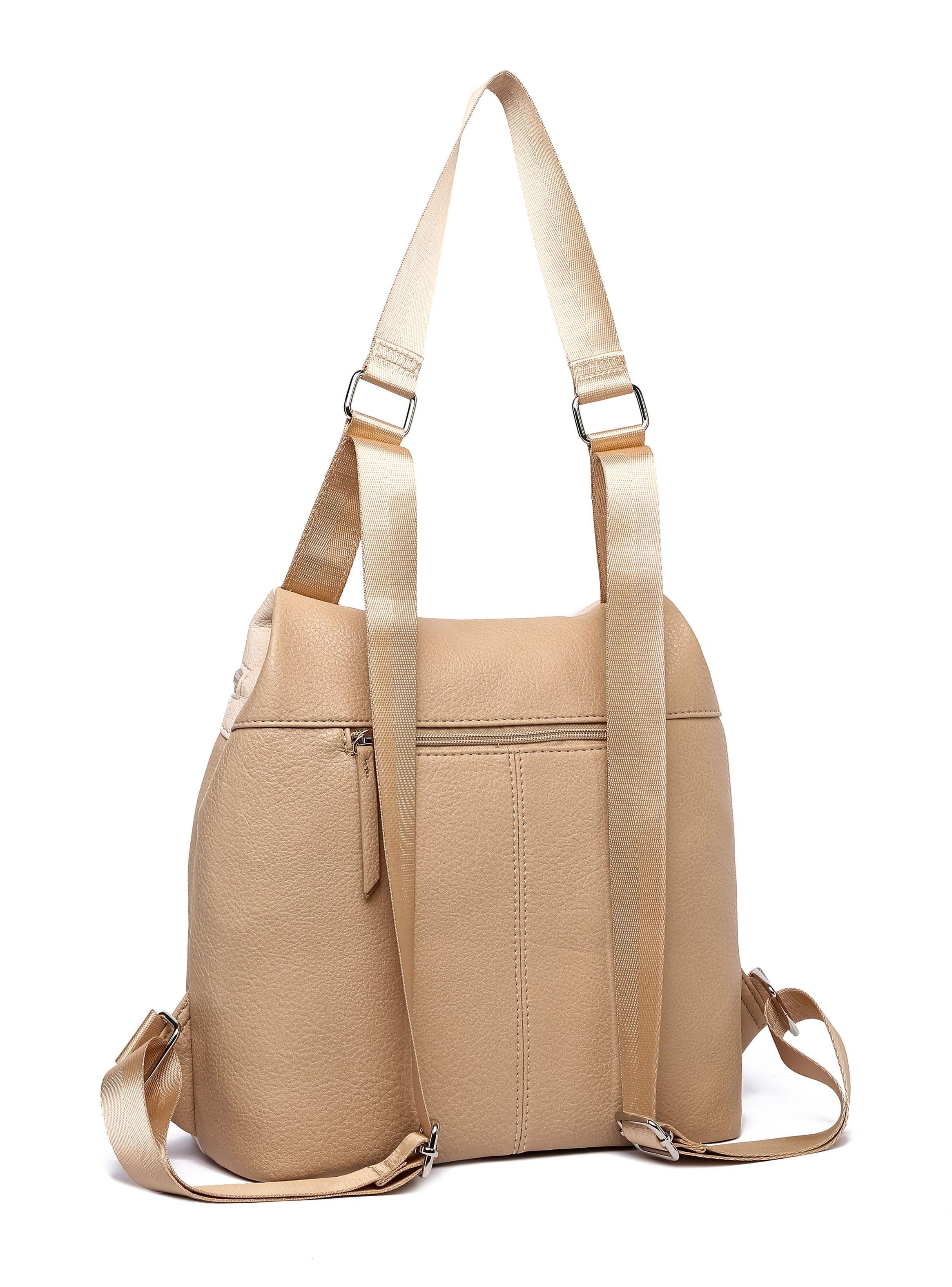 Mochila Audrey Beige-2