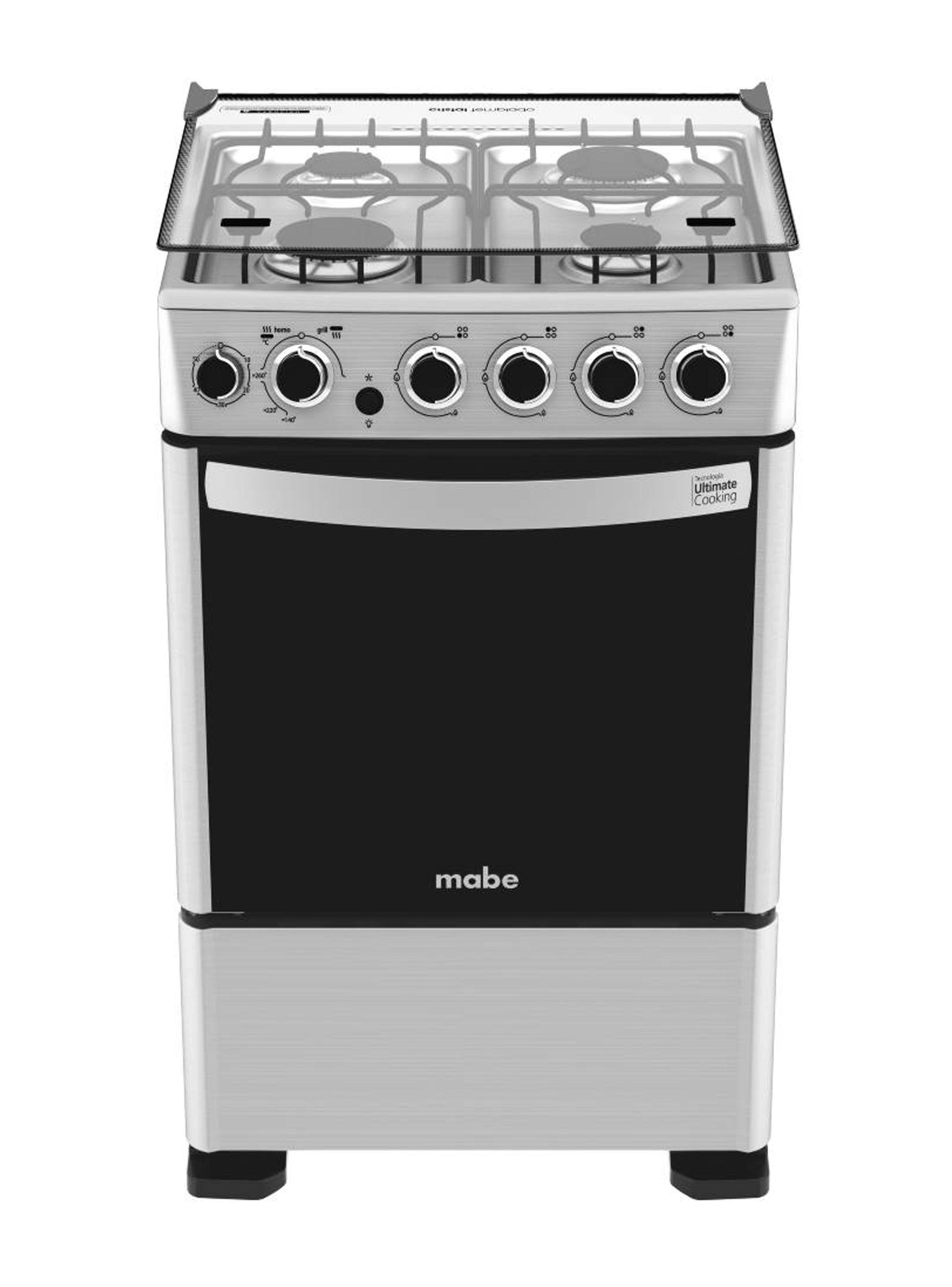 Cocina a Gas de Piso Acero Inoxidable CMC5550AX0 55 cm-0