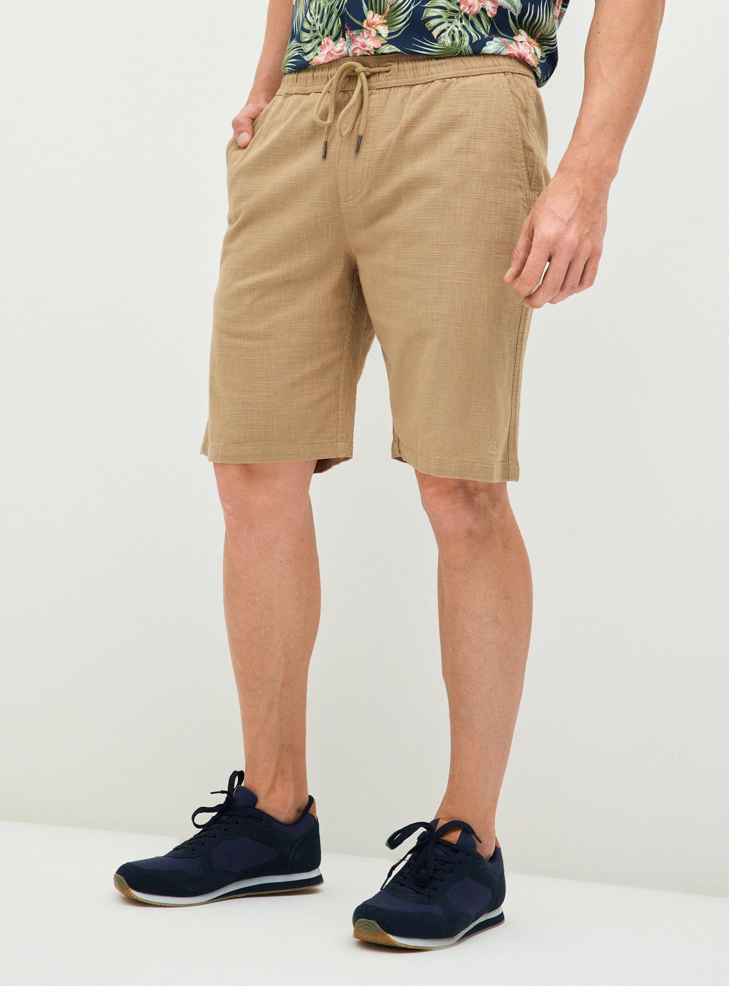 Bermuda Look Lino Pretina Elásticada-0