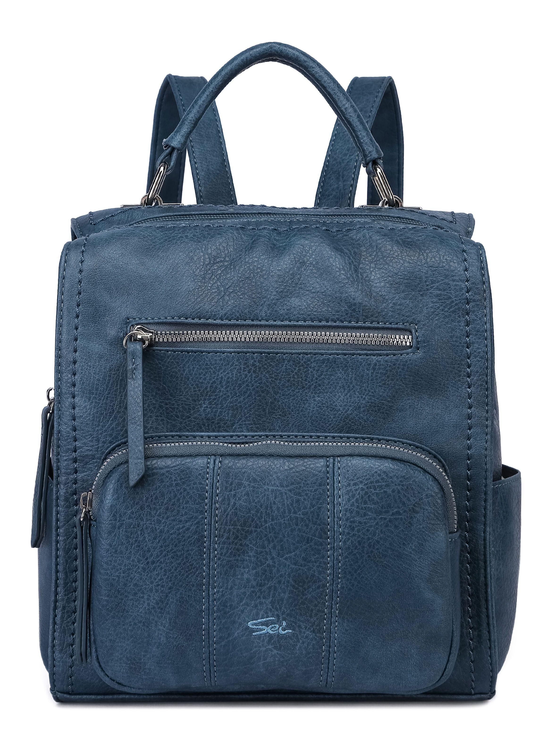 Mochila Cécile Azul-0