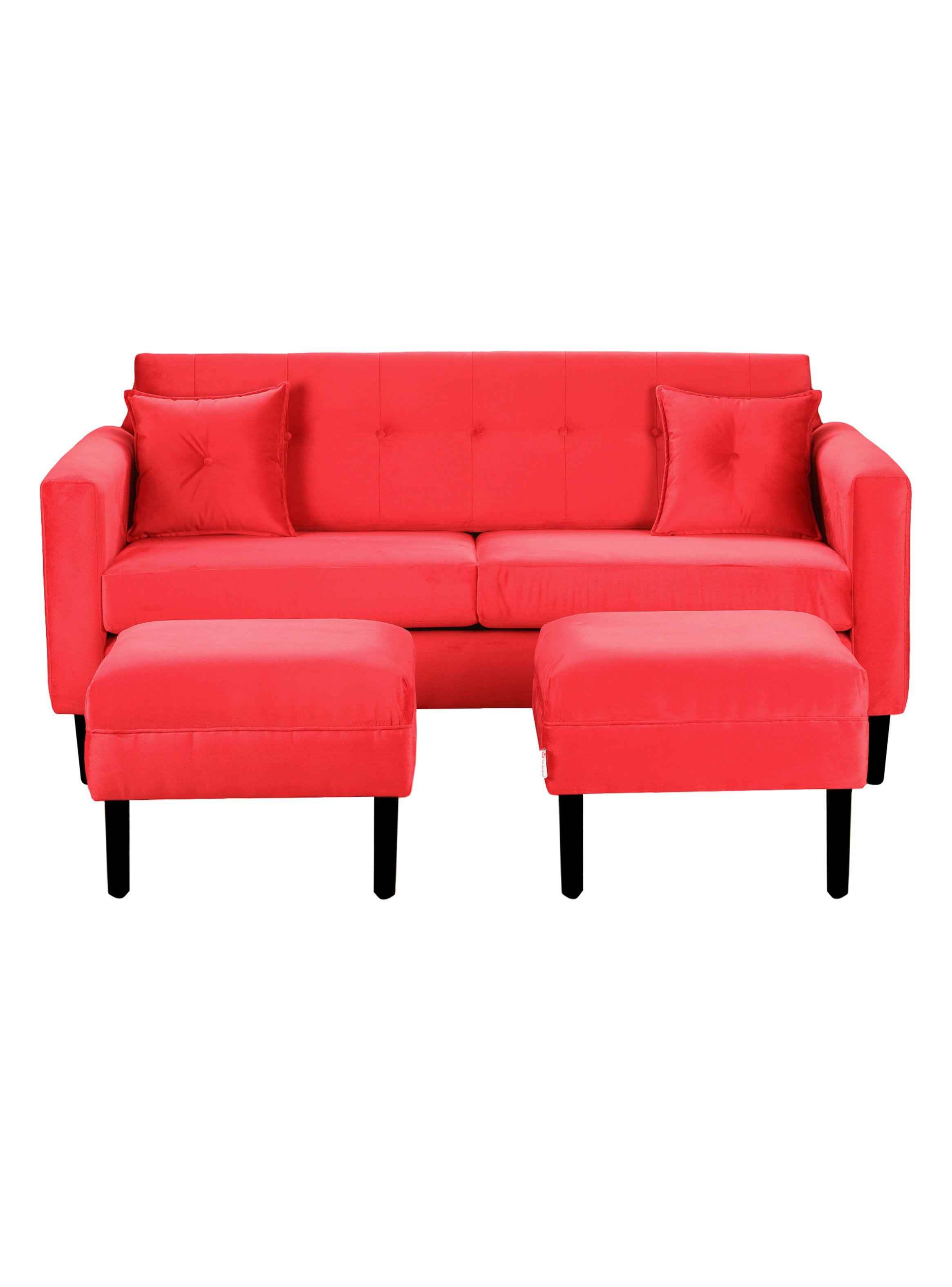 Sofá New Retro 3C + 2P Felpa 00-0