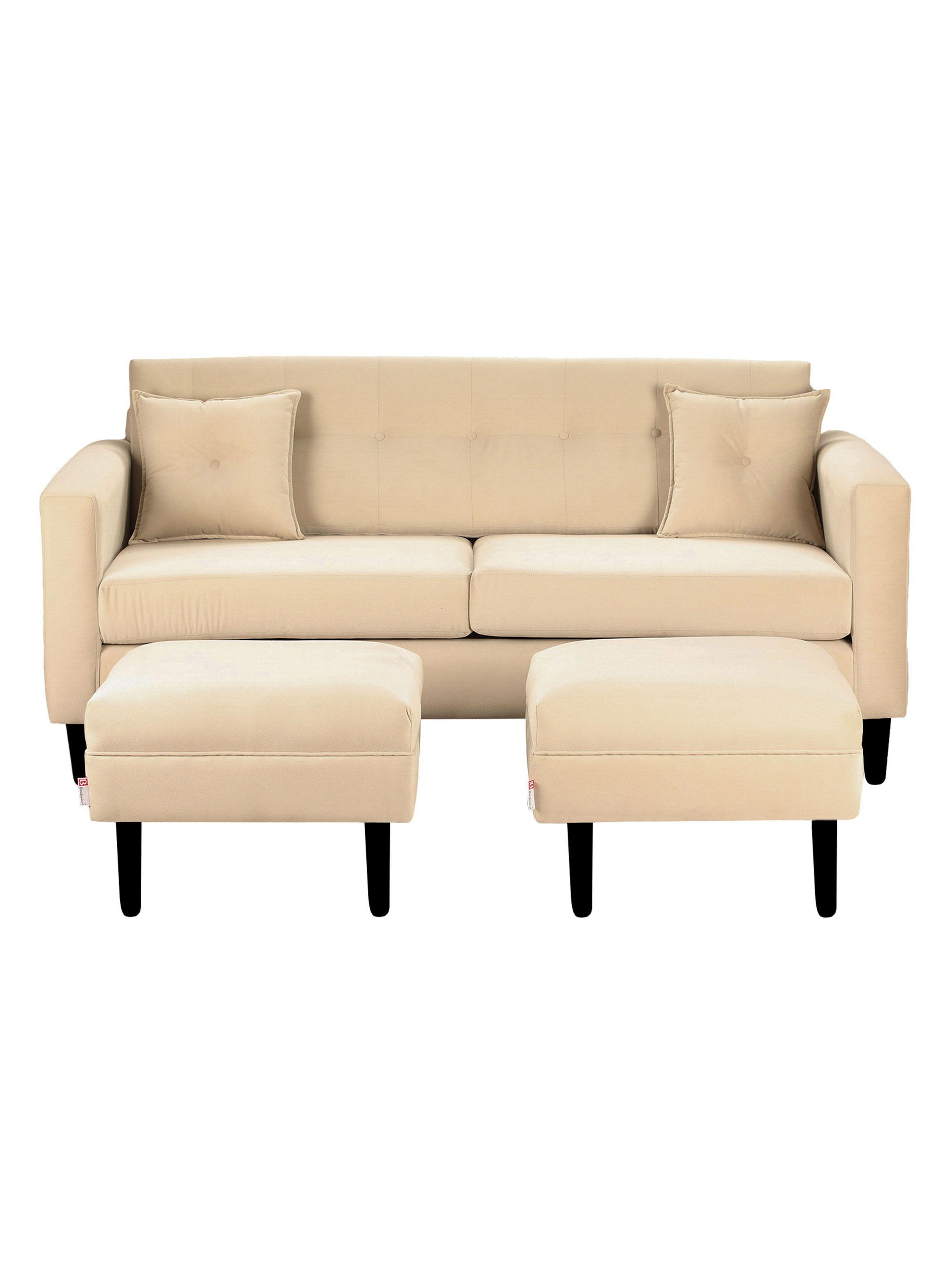 Sofá New Retro 3C + 2P Felpa 00-0