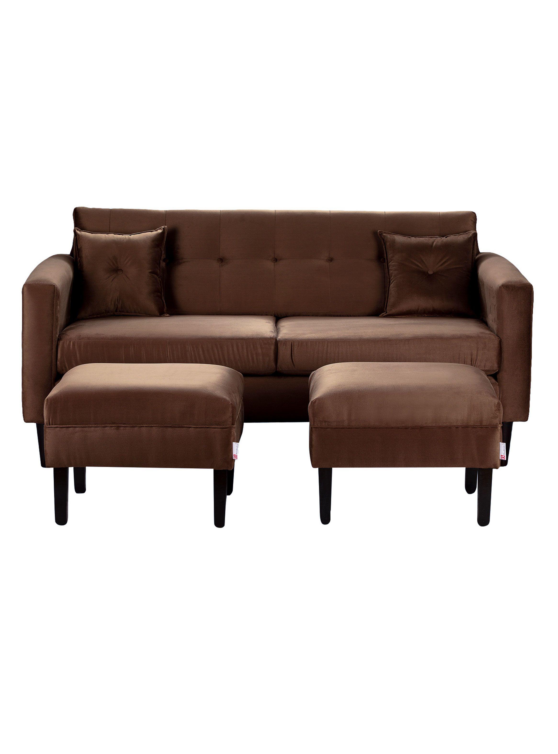 Sofá New Retro 3C + 2P Felpa 00-0