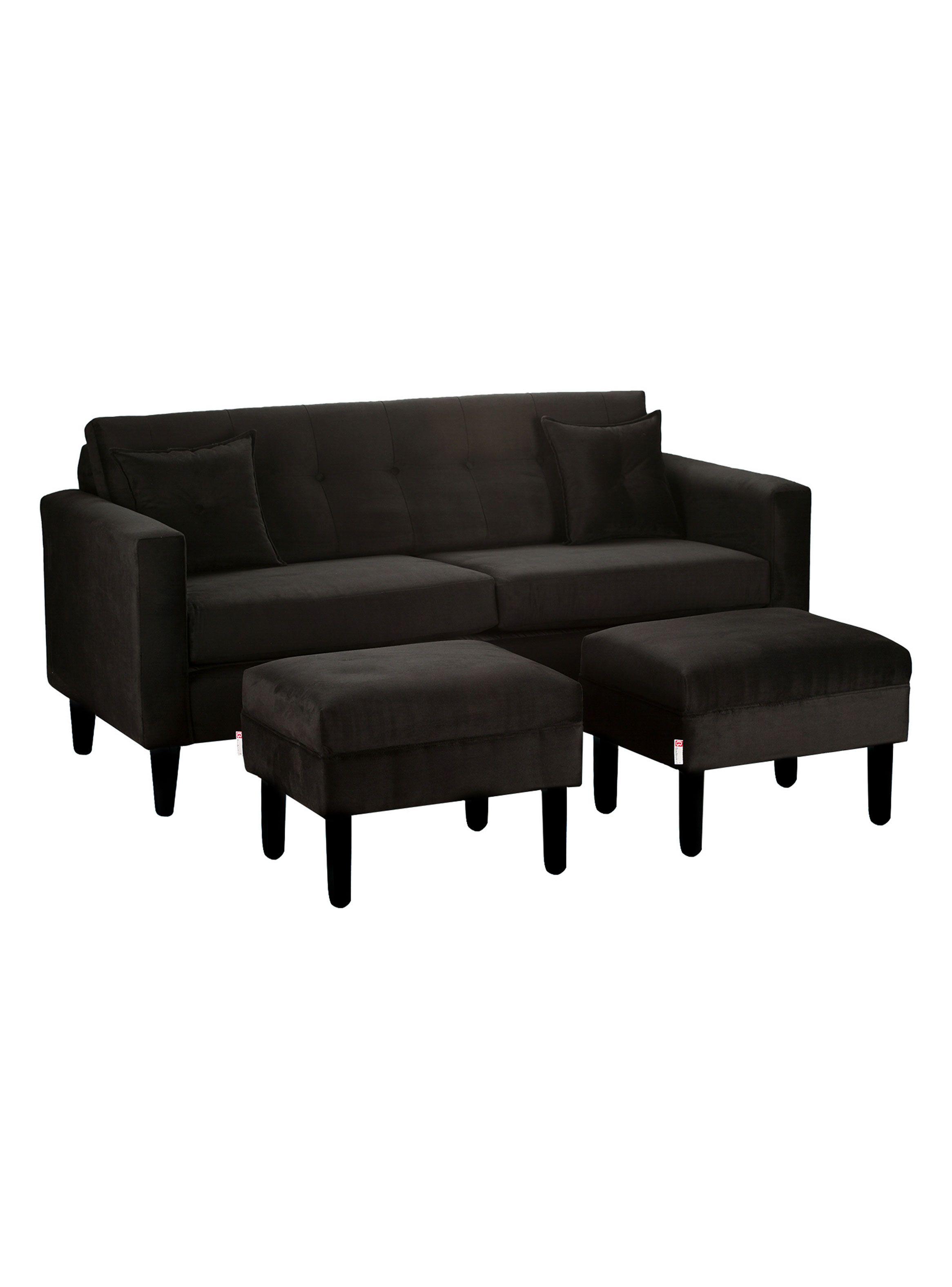 Sofá New Retro 3C + 2P Felpa 00-2