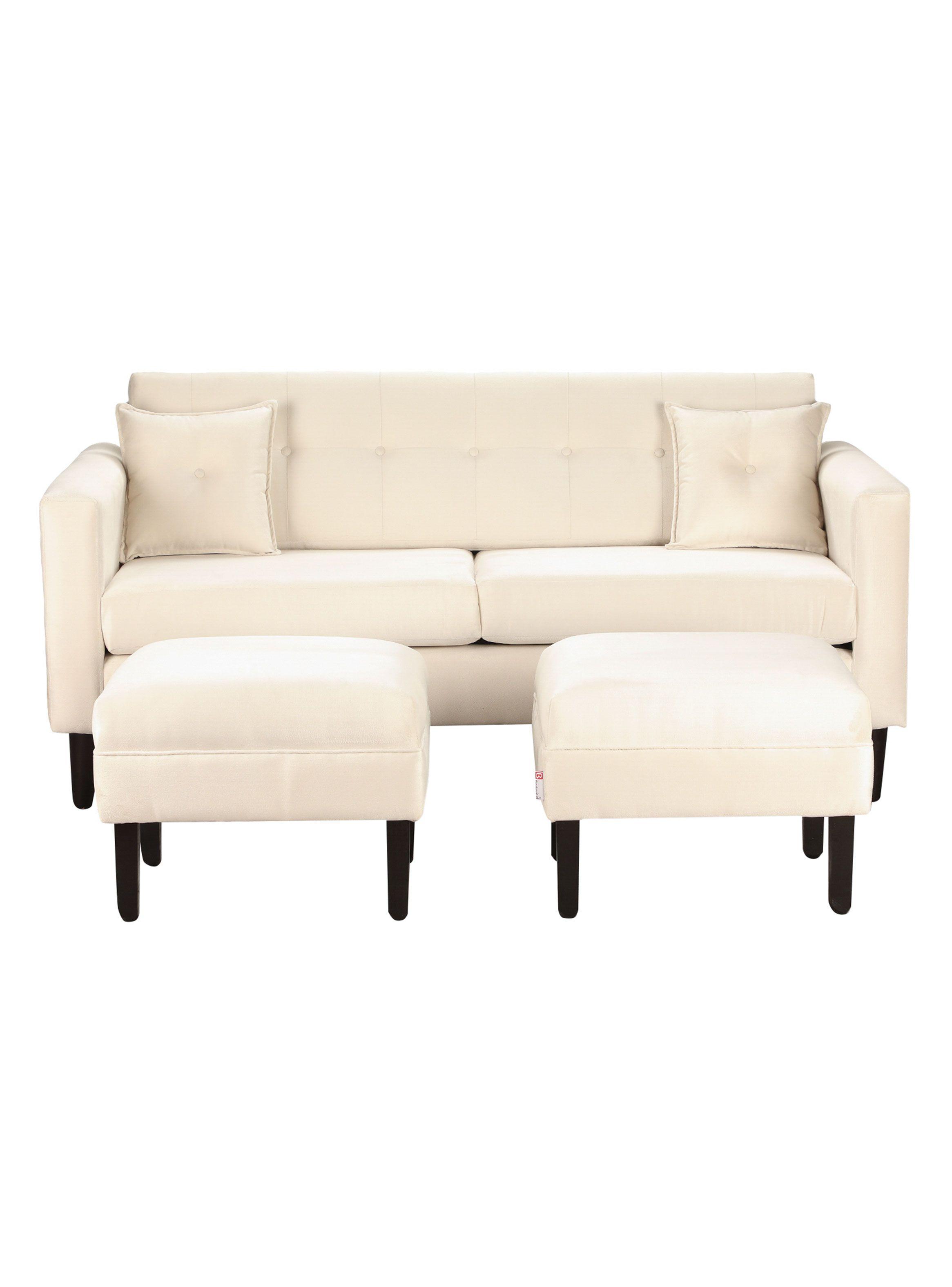 Sofá New Retro 3C + 2P Felpa 00-0