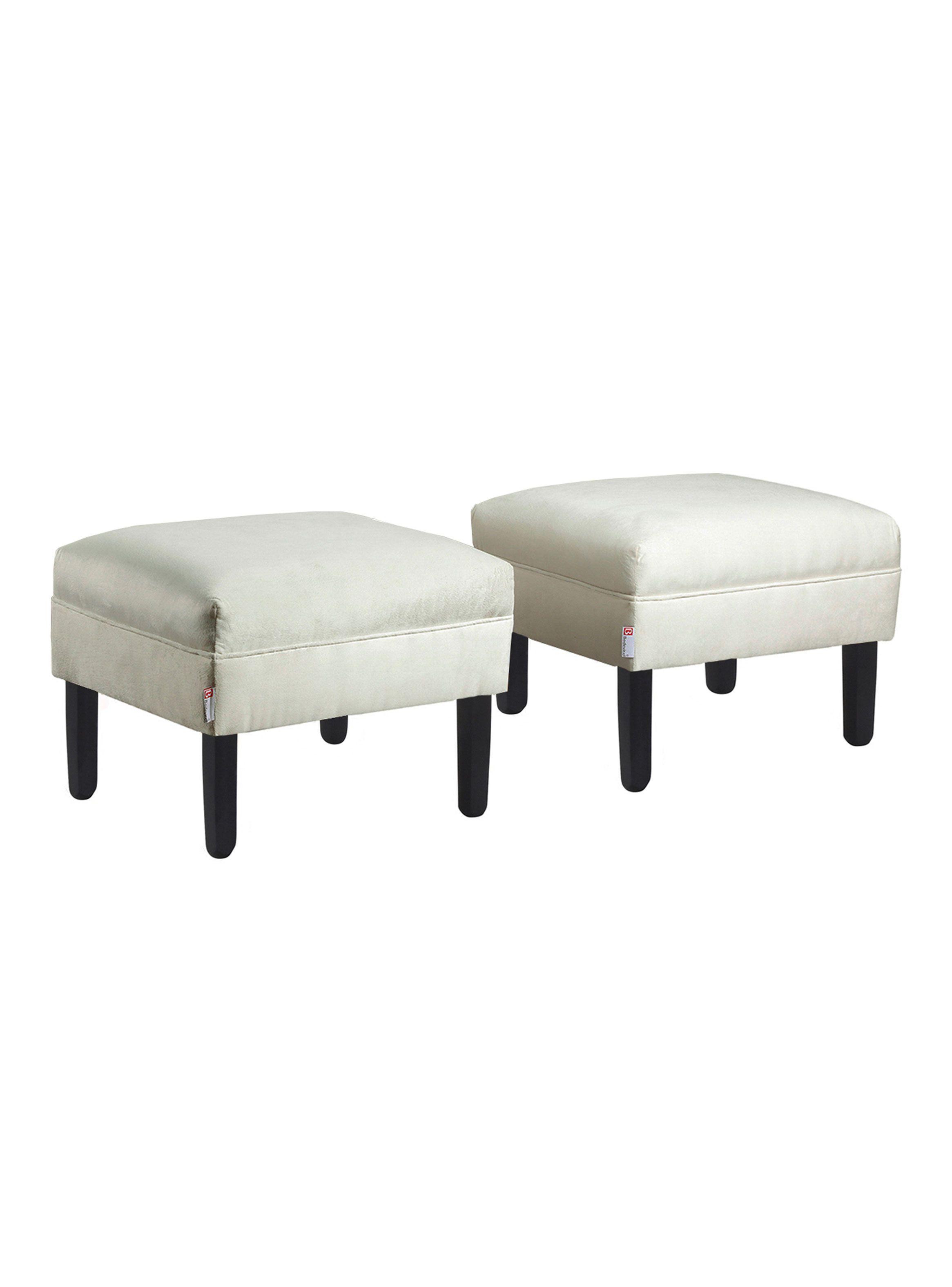 Set 2 Poufs Sky Felpa 00-2