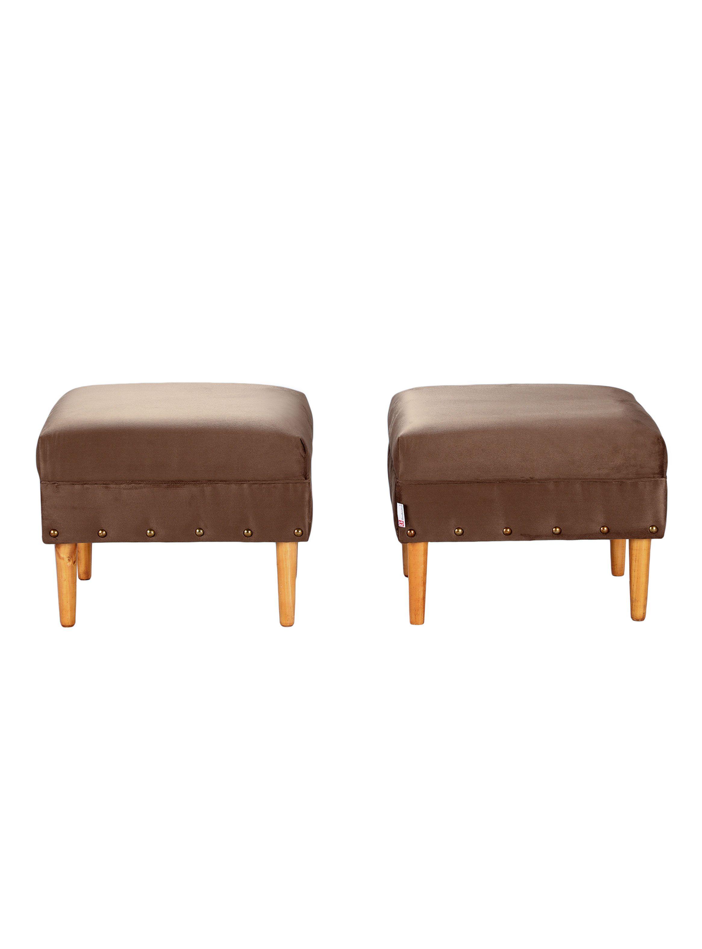 Set 2 Poufs Provenza Tacha Felpa 04-0