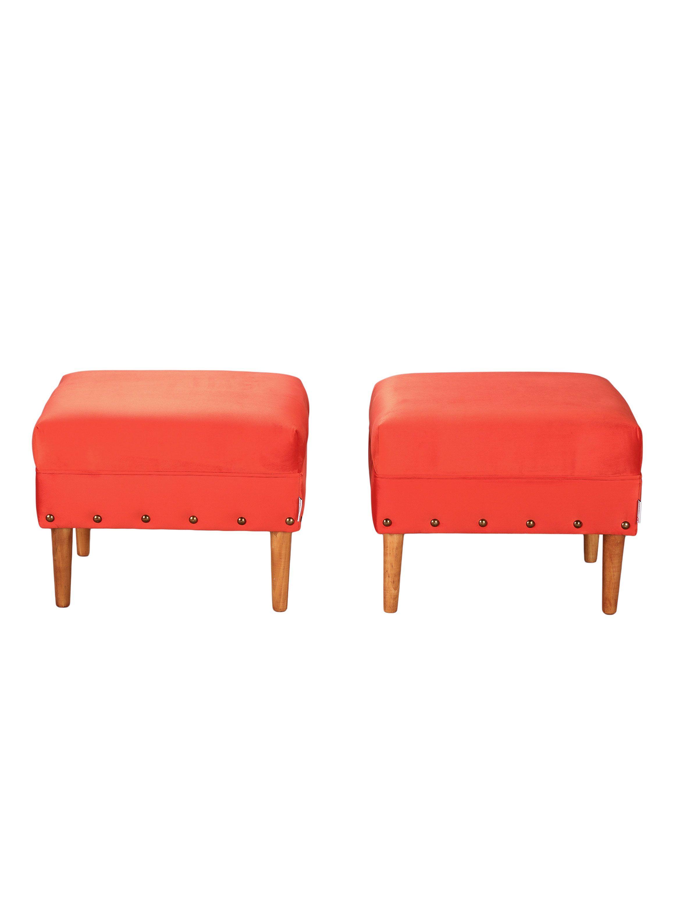 Set 2 Poufs Provenza Tacha Felpa 04-0