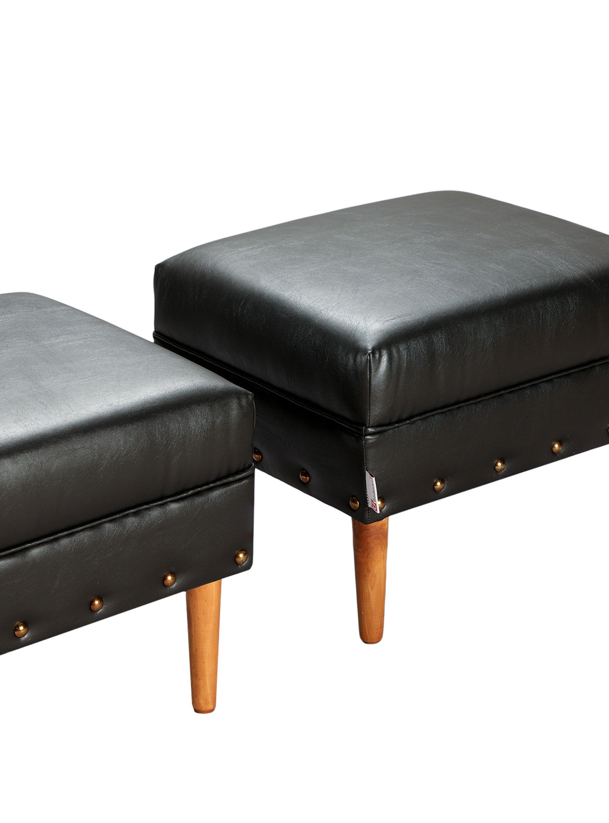 Set 2 Poufs Provenza Tacha PU 04-3