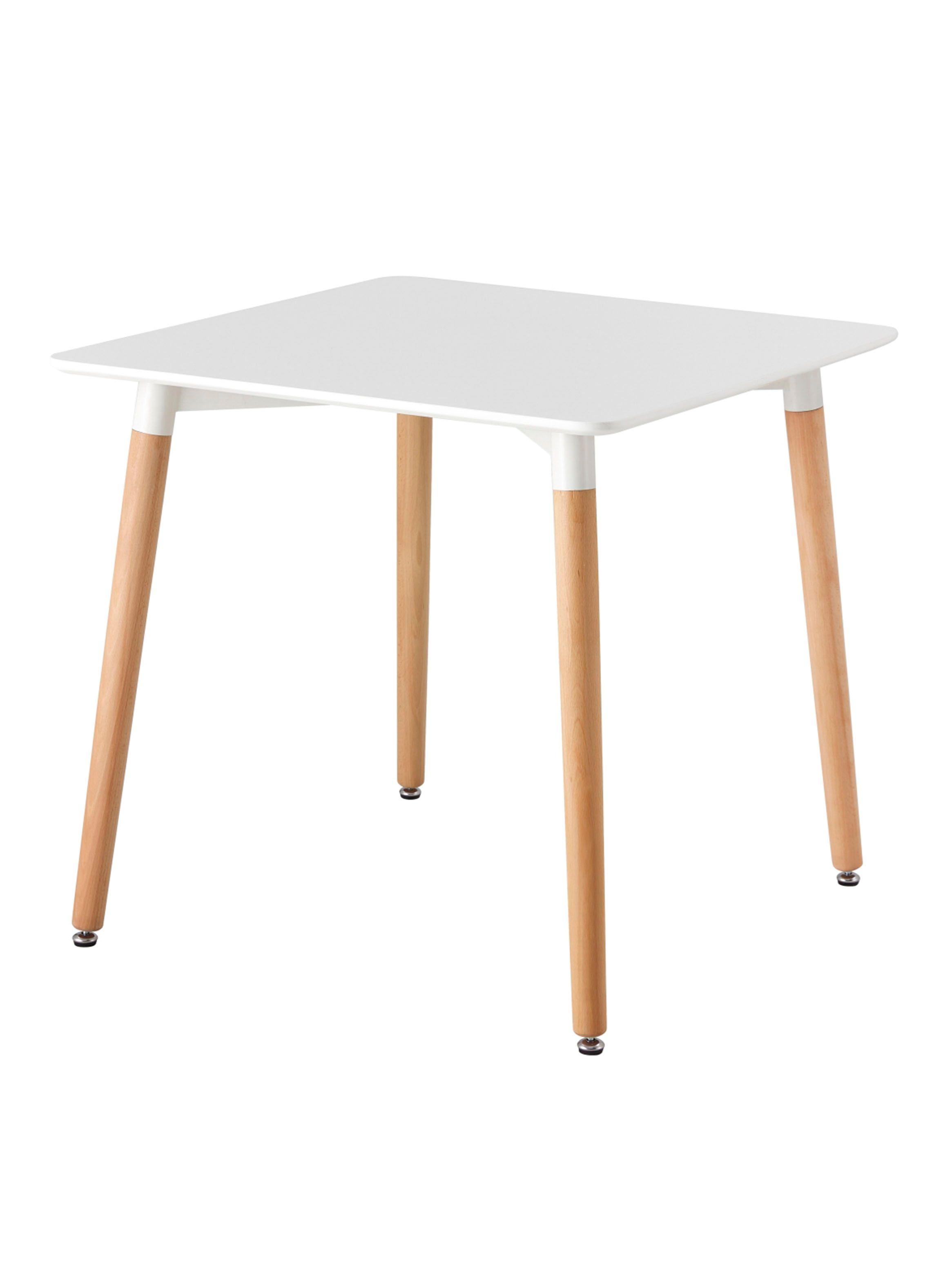 Mesa M-80 4P Negro-Café Claro-0