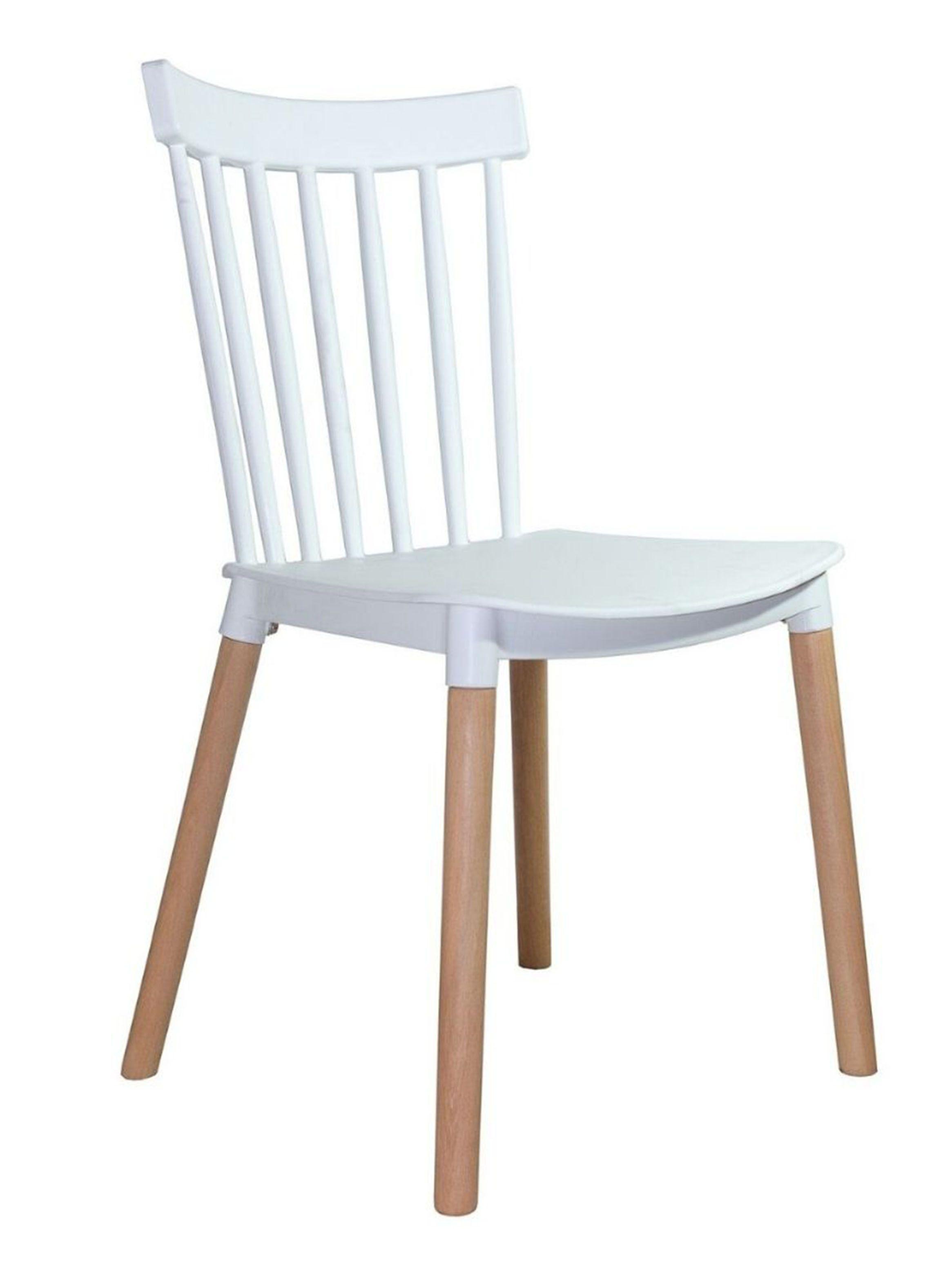 Silla S-51 Blanco-Café-0