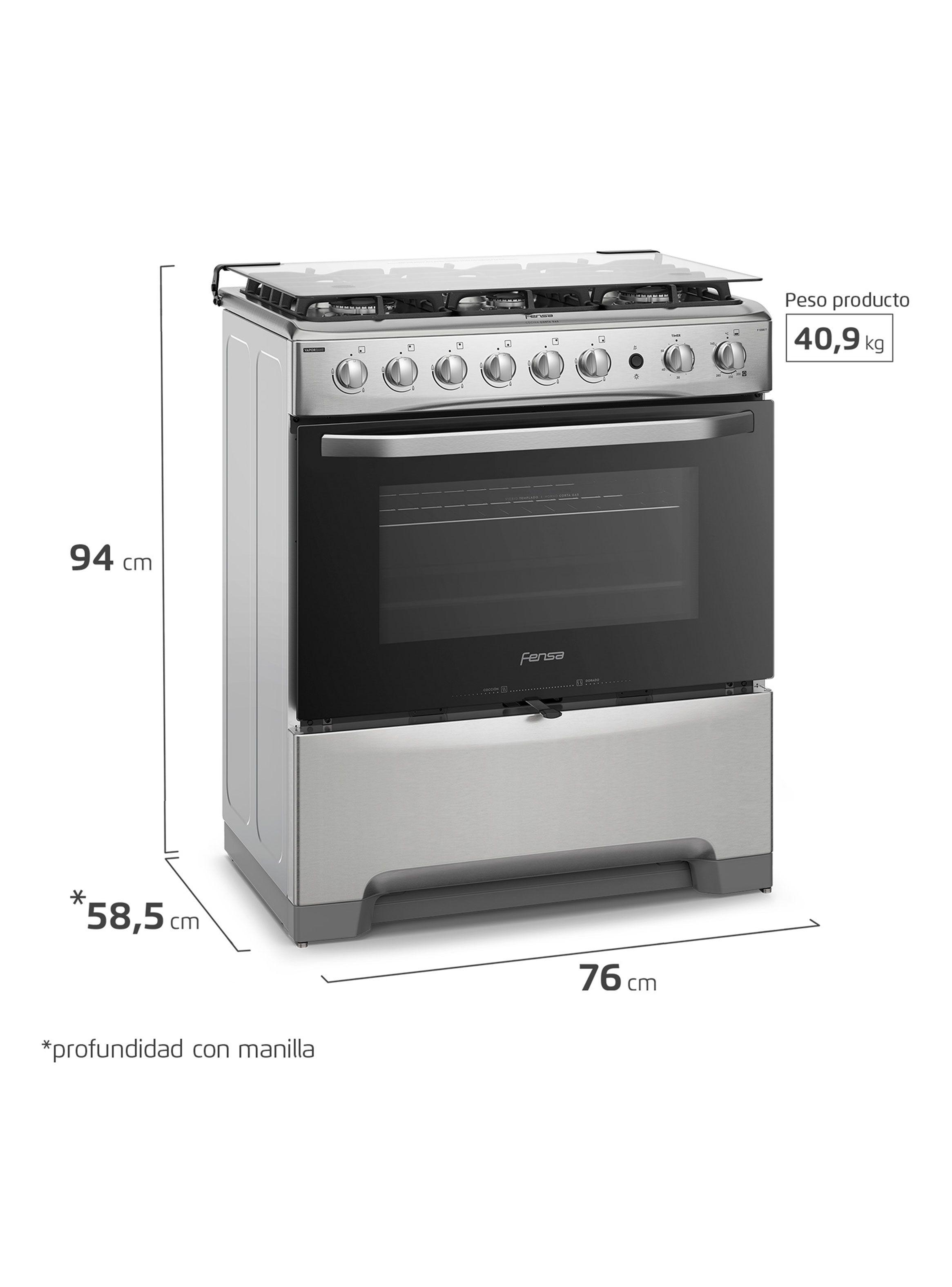 Cocina a Gas 6 Quemadores F 5300 T-1