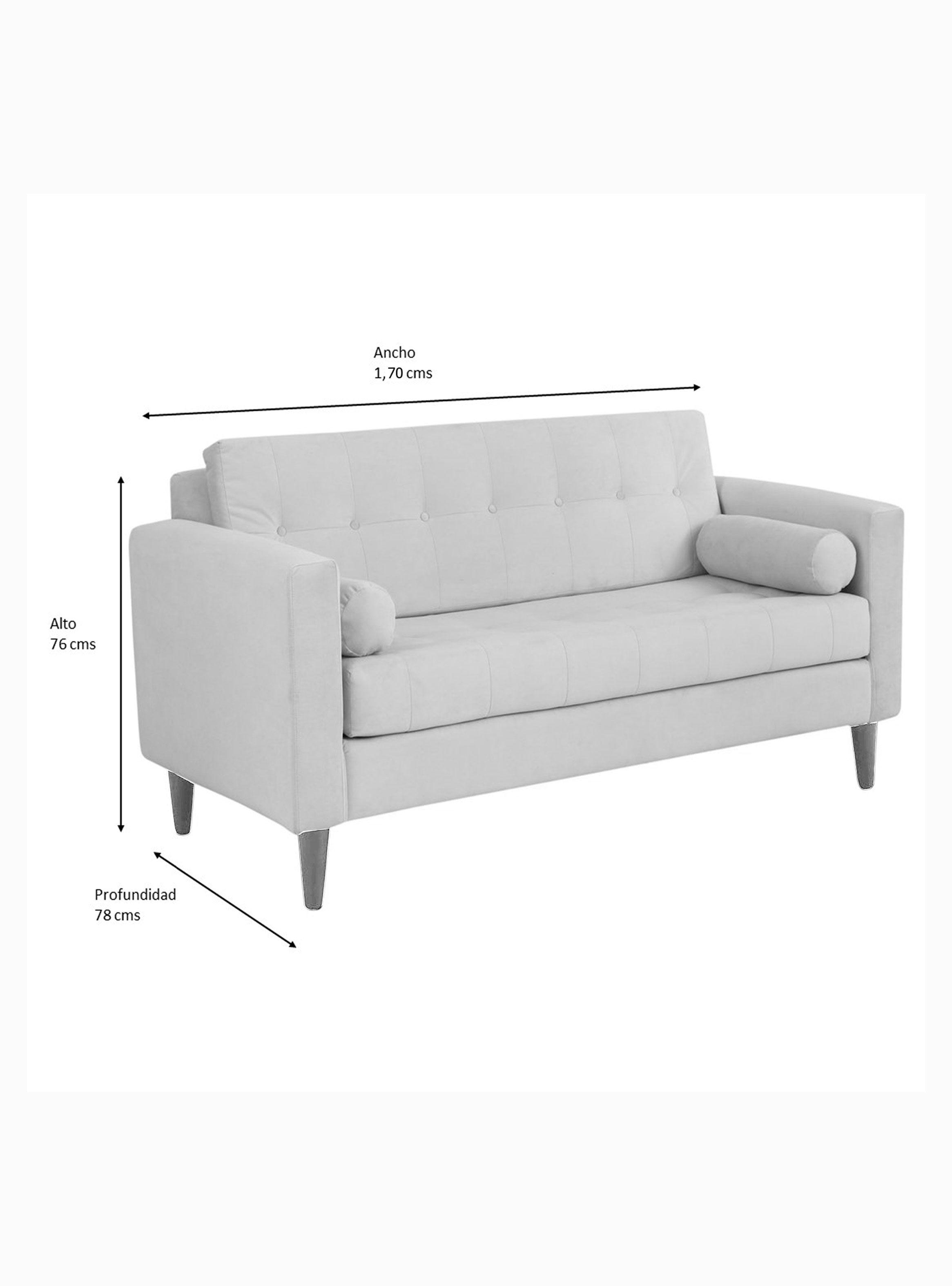 Sofá Retro 3C Felpa 12-1