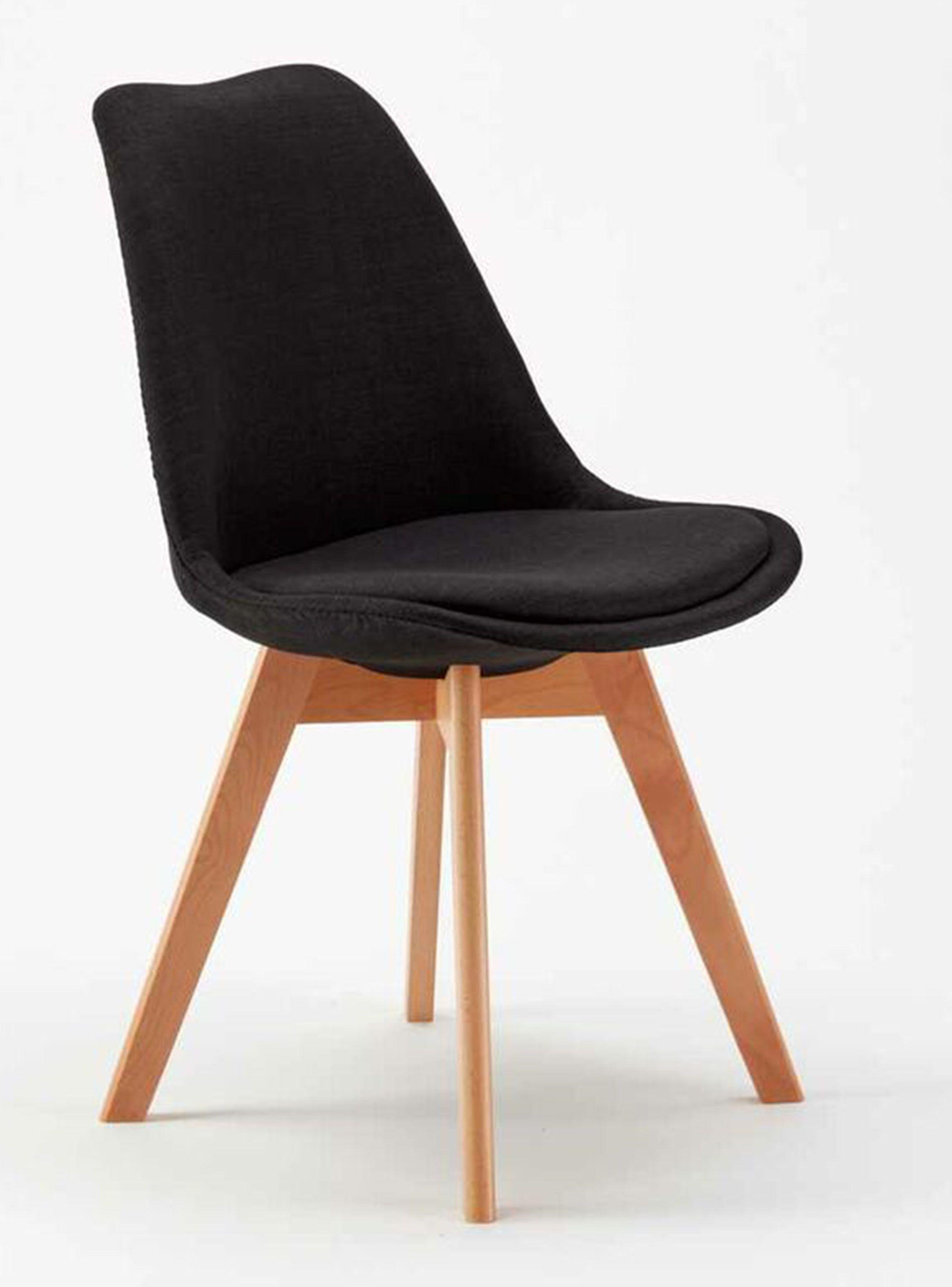 Silla S-54 Negro-Café Claro-0