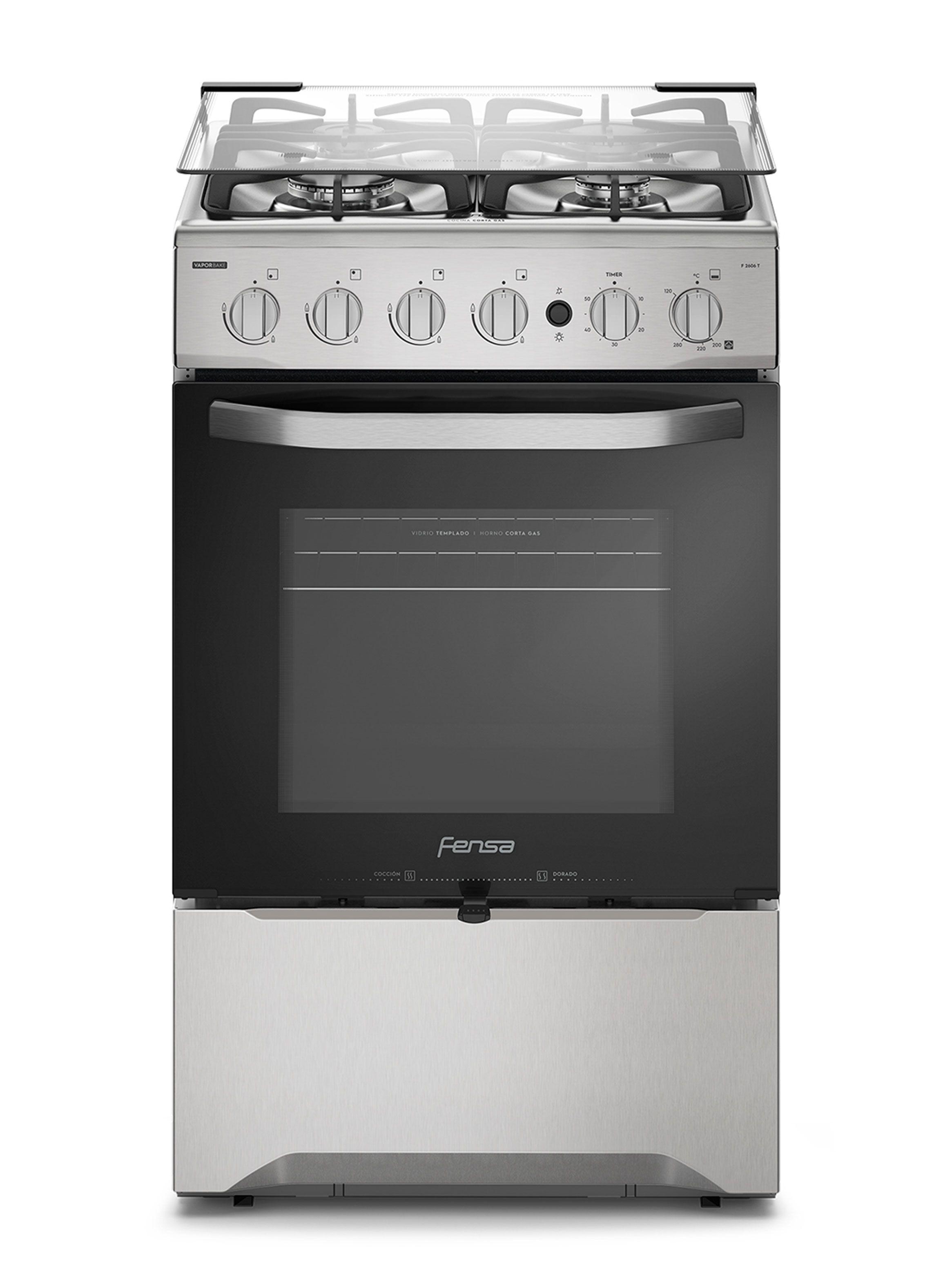 Cocina a Gas 4 Quemadores F 2606 T-0