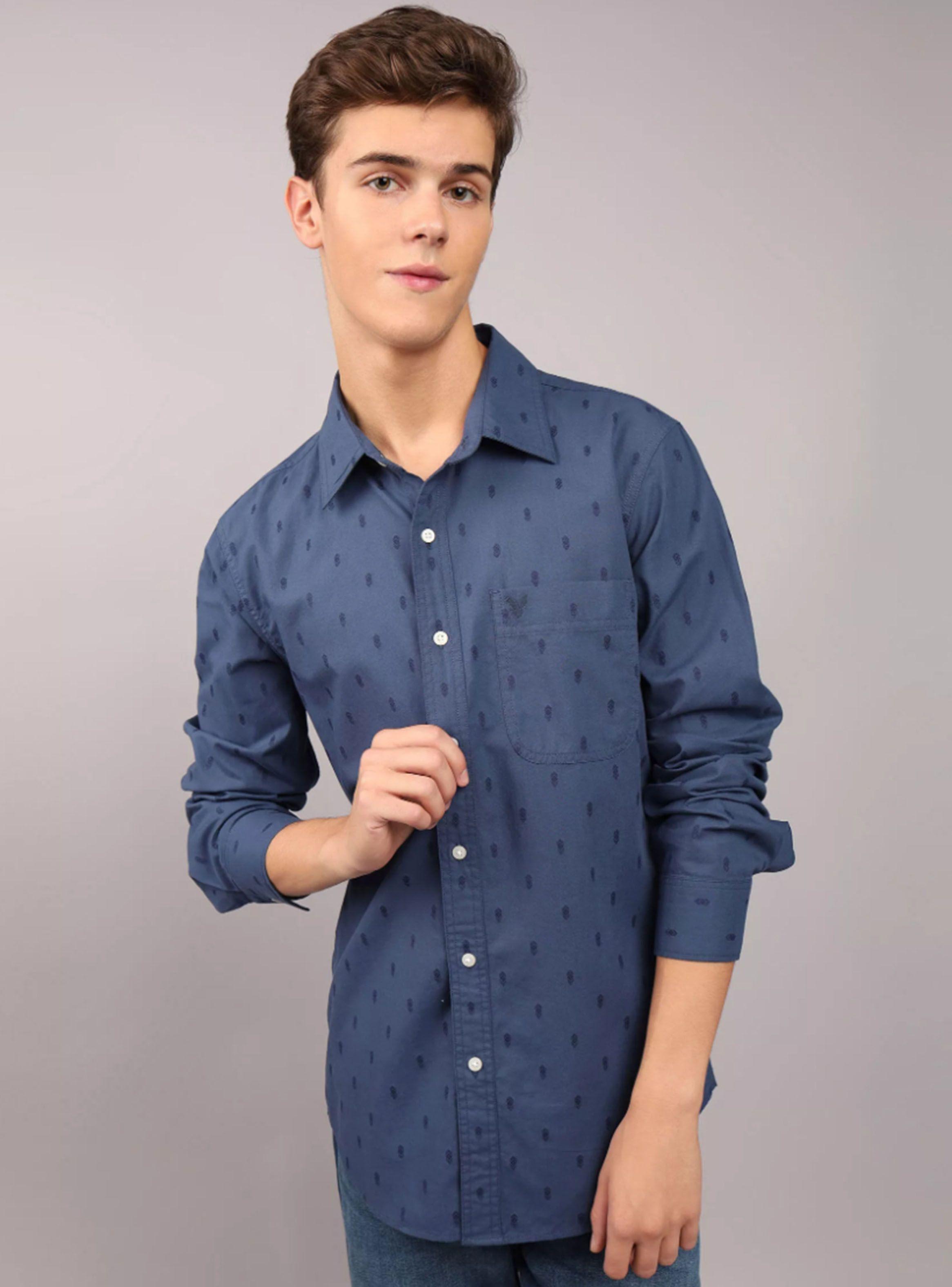 Camisa AE Detalle Jacquard-0