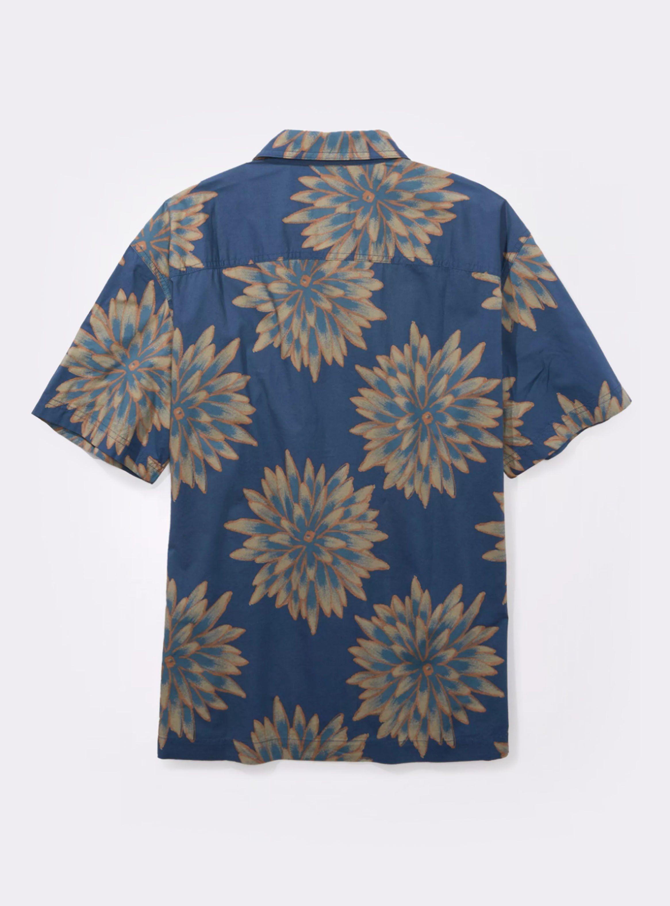 Camisa AE Flores Manga corta-2