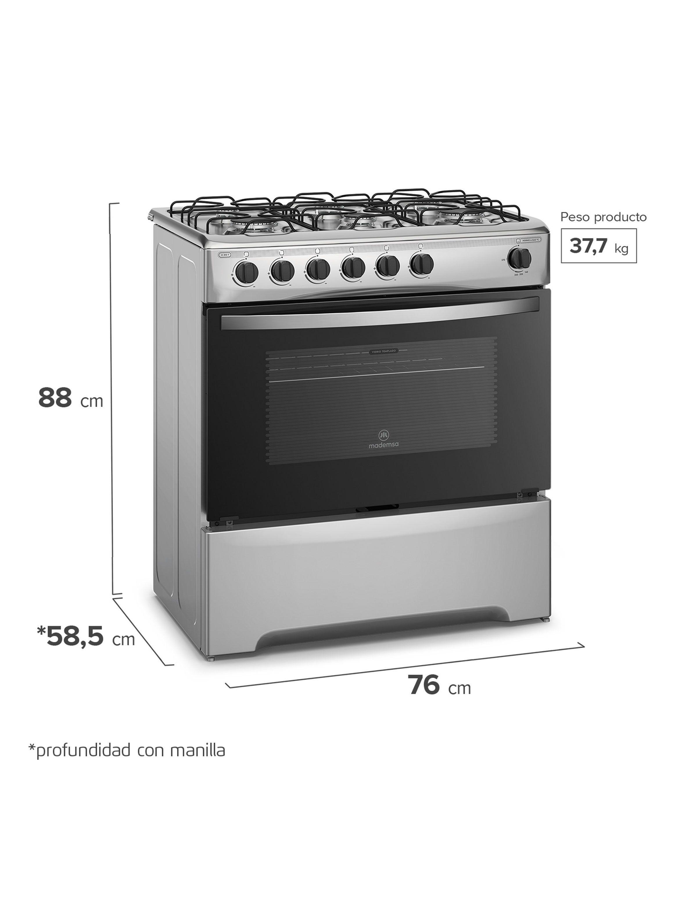 Cocina a Gas 6 Quemadores M 810 T-1