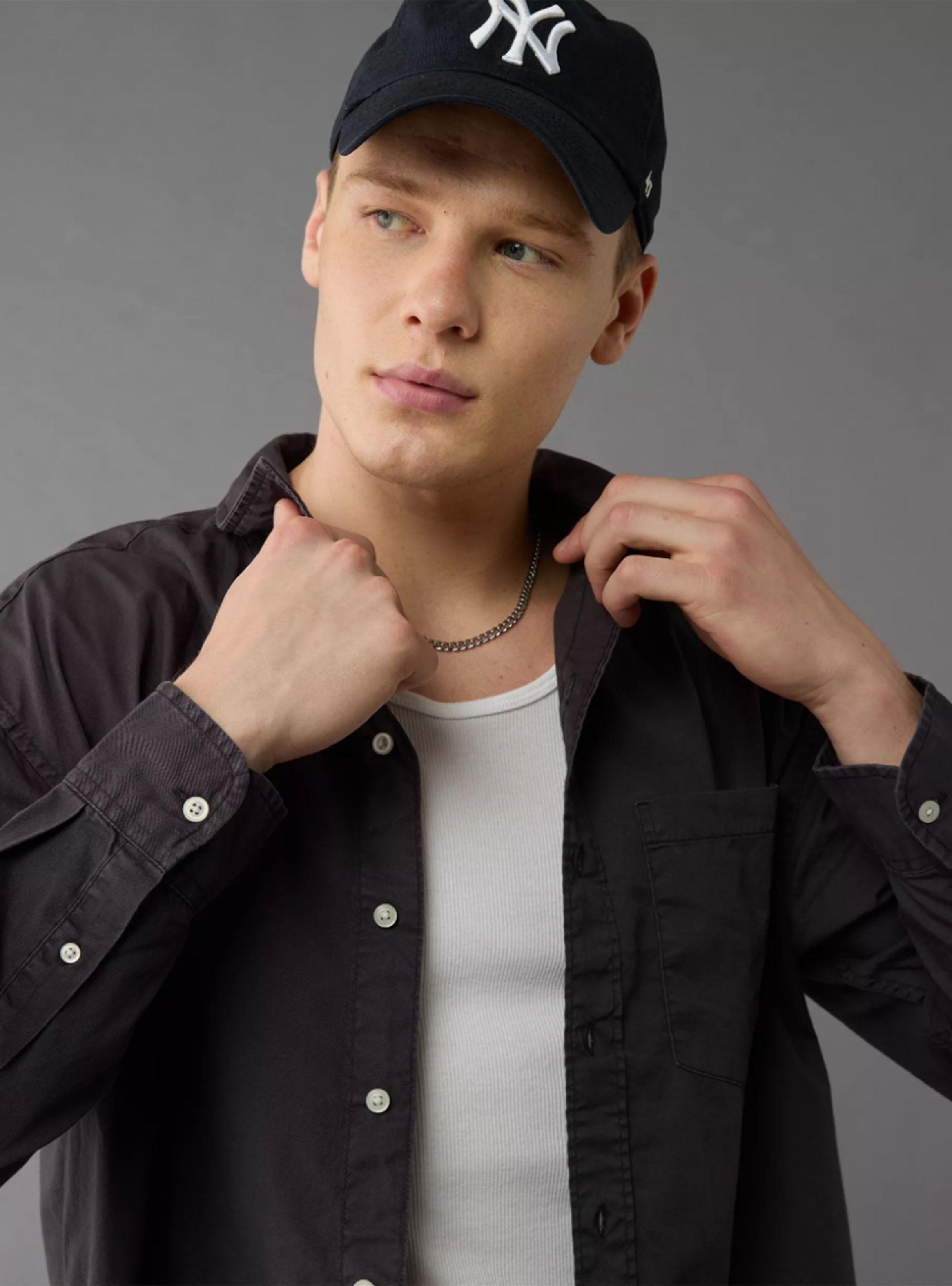 Camisa AE Oversized con Botones-1