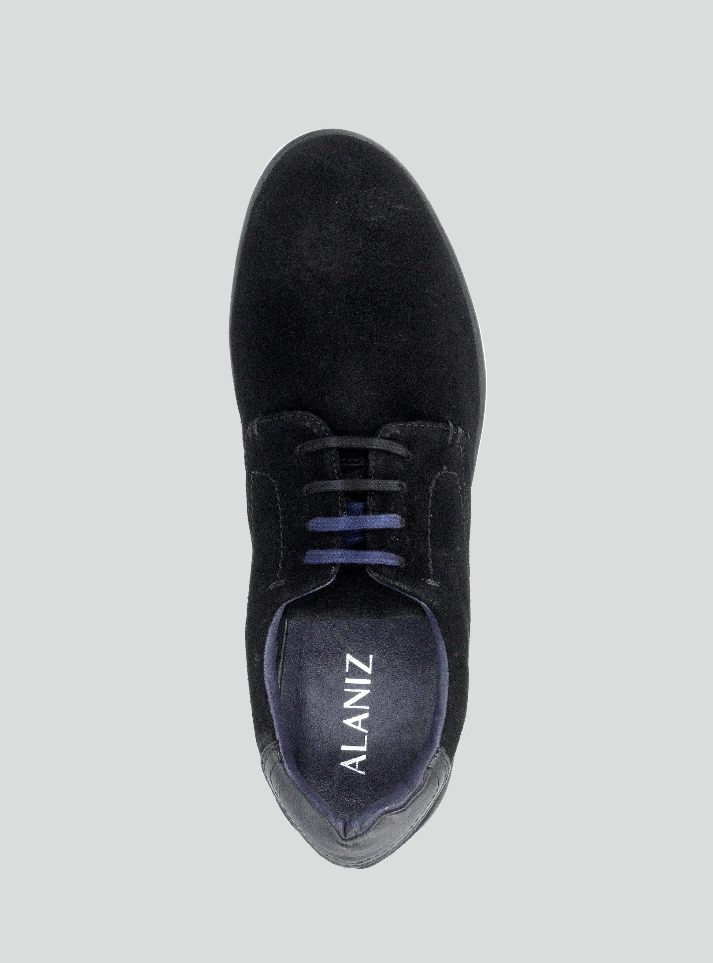 Zapato Casual de Gamuza Cordón Bicolor Hombre-3