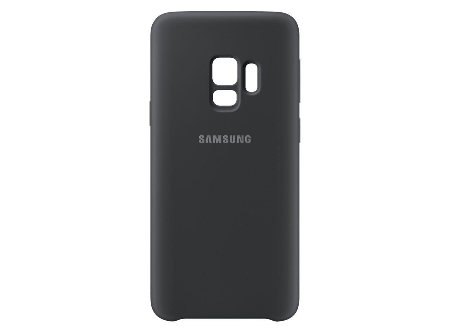 Carcasa Samsung Silicona para Galaxy S9 Negro-2