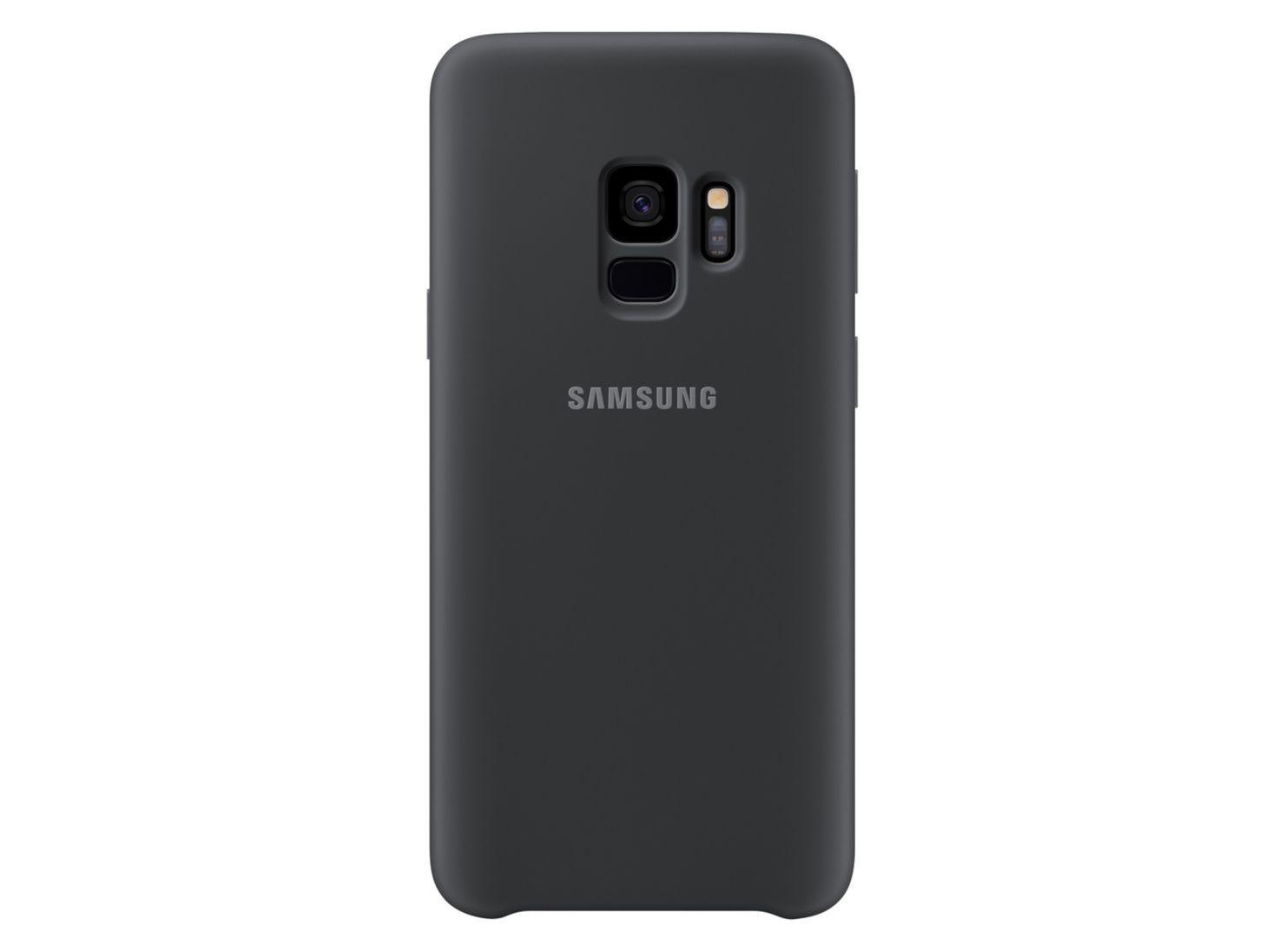 Carcasa Samsung Silicona para Galaxy S9 Negro-3